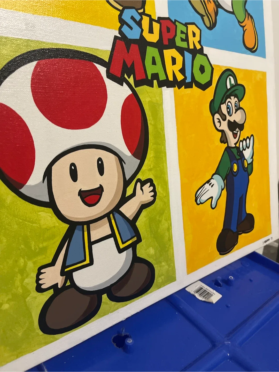 Super Mario Painting image indicator(3)