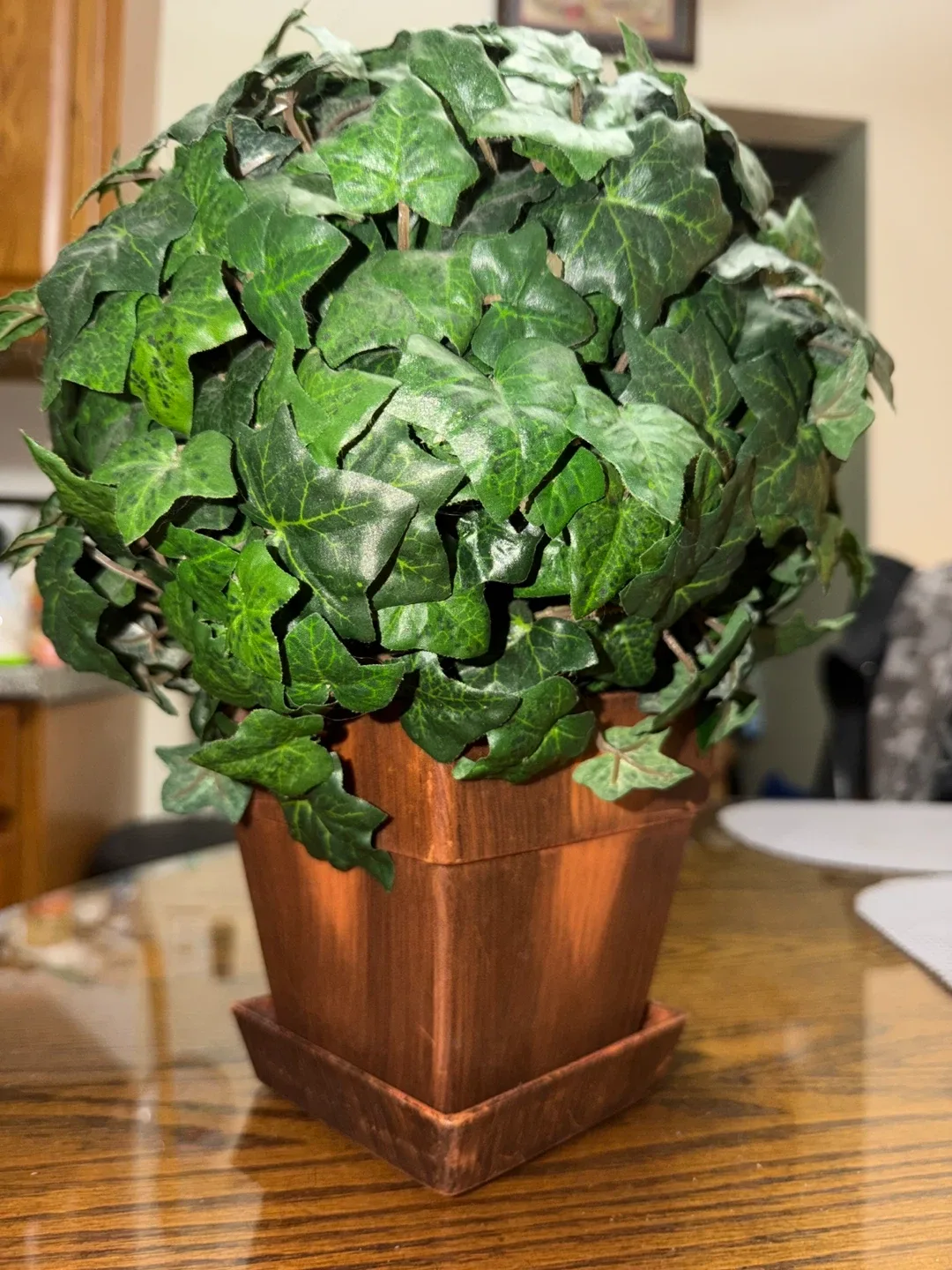 🥕Artificial Ivy Topiary in Pot image indicator(3)