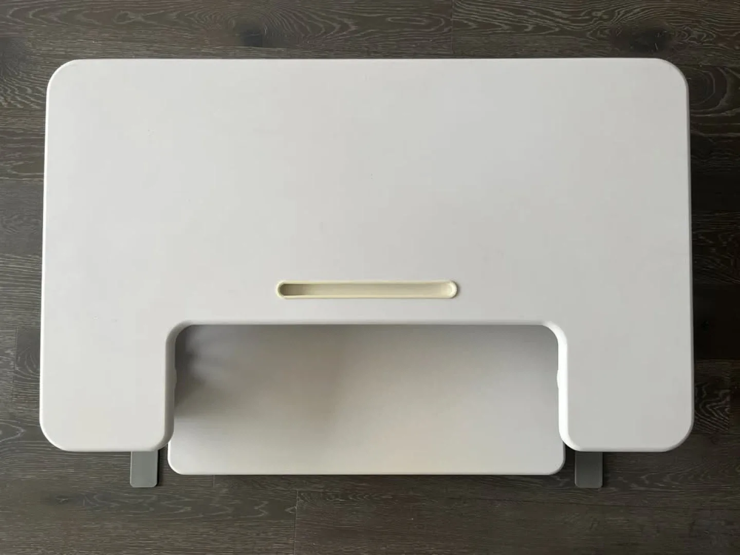 White Standing Desk Converter image indicator(2)