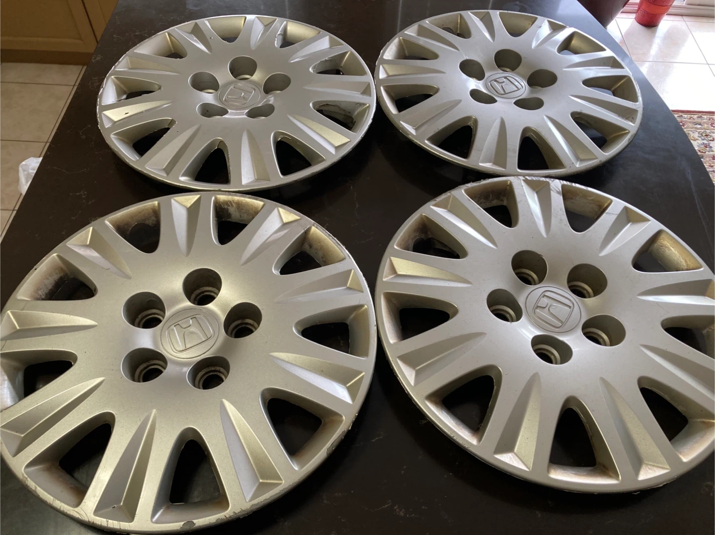 Honda Hubcaps - Set of 4