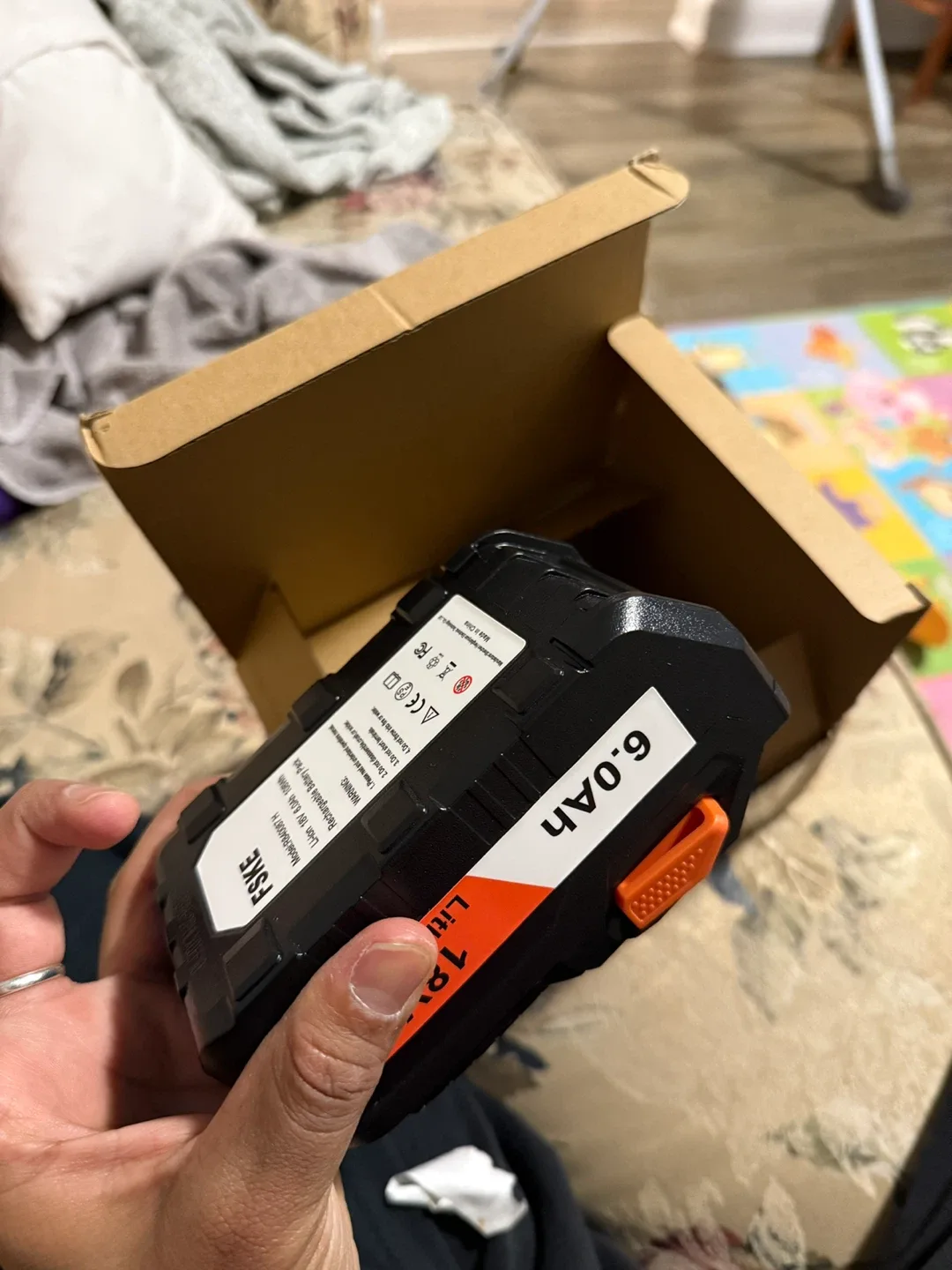 FSKE 18V 6.0Ah Battery for RIDGID Tools image indicator(9)