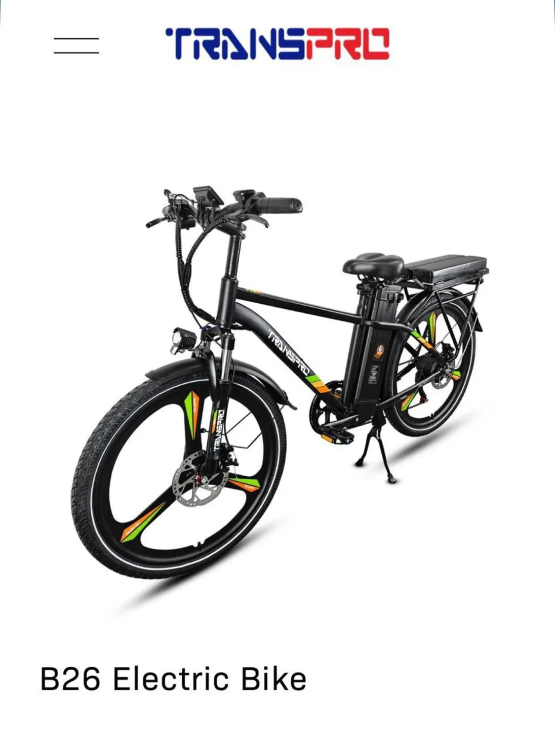 Transpro B26 Electric Bike
