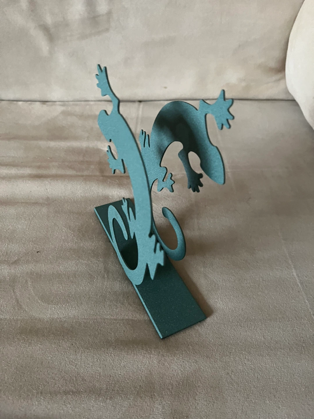 Metal Gecko Napkin/Paper Holder - photo 2