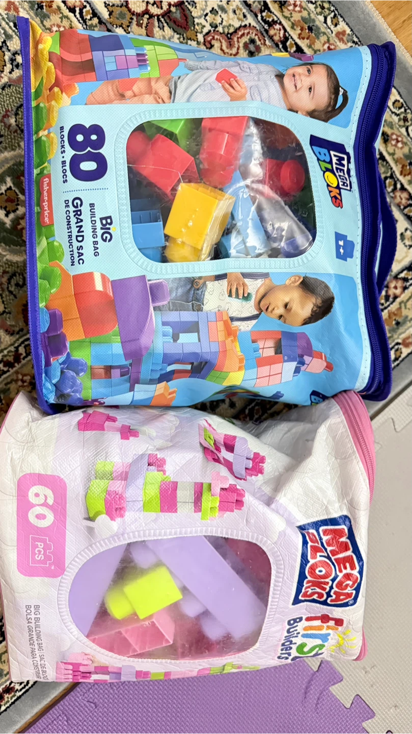Mega Bloks Building Blocks (80 & 60 pc)