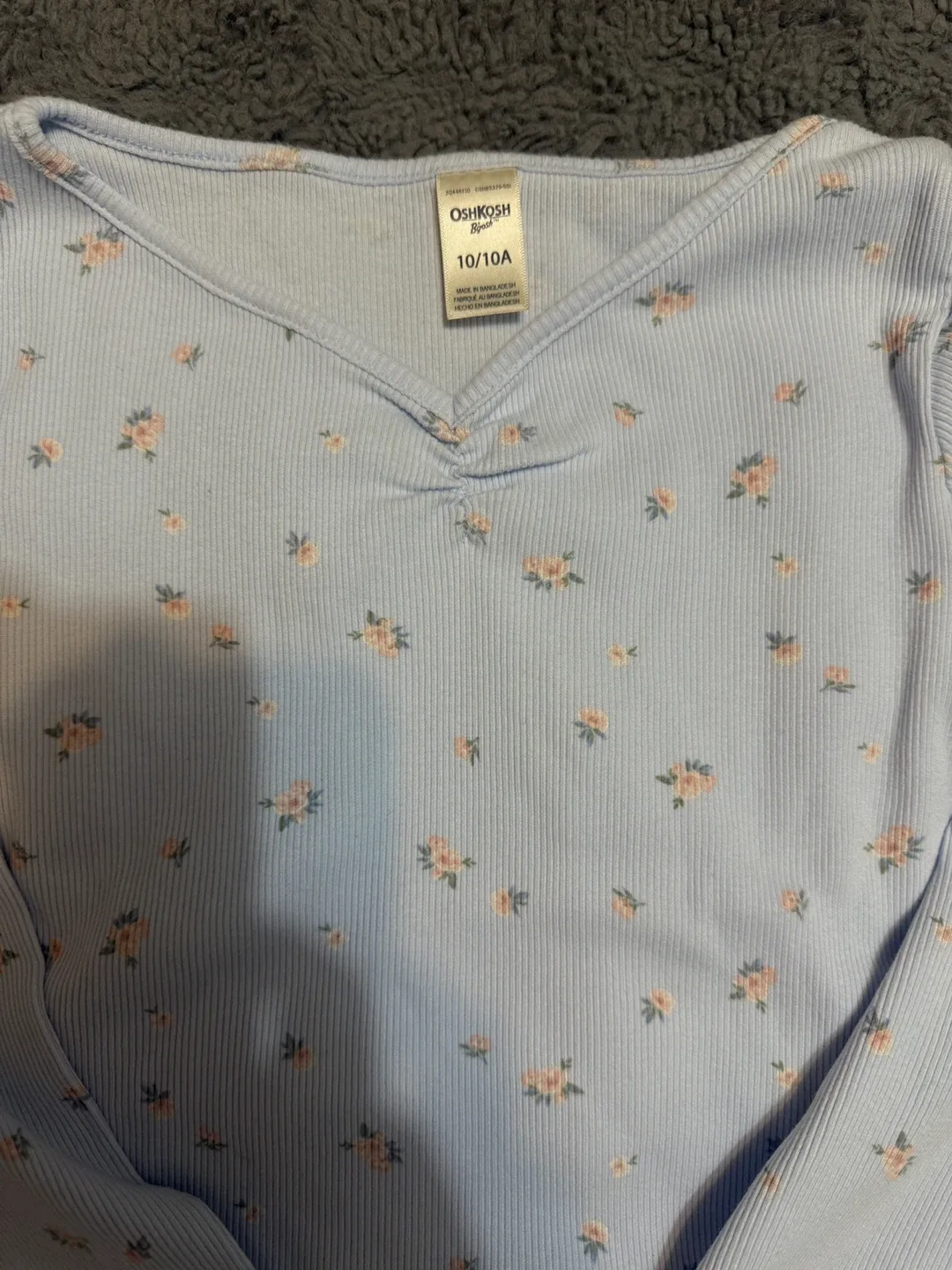Girls' H&M, OshKosh, Zara Long Sleeve Tops - Size 10 image indicator(2)