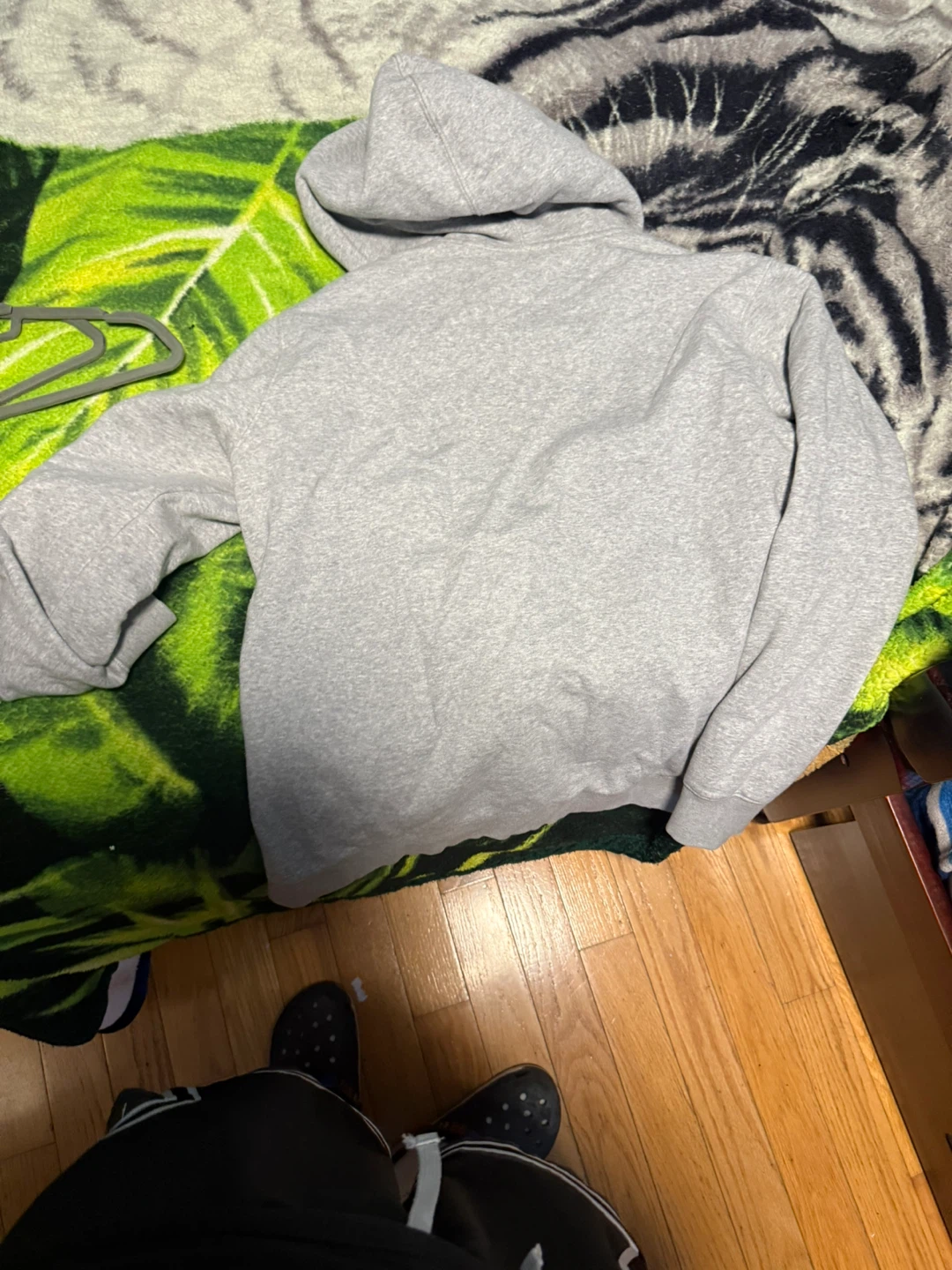 Levi's Gray Standard Fit Zip-Up Hoodie - Size L - photo 2