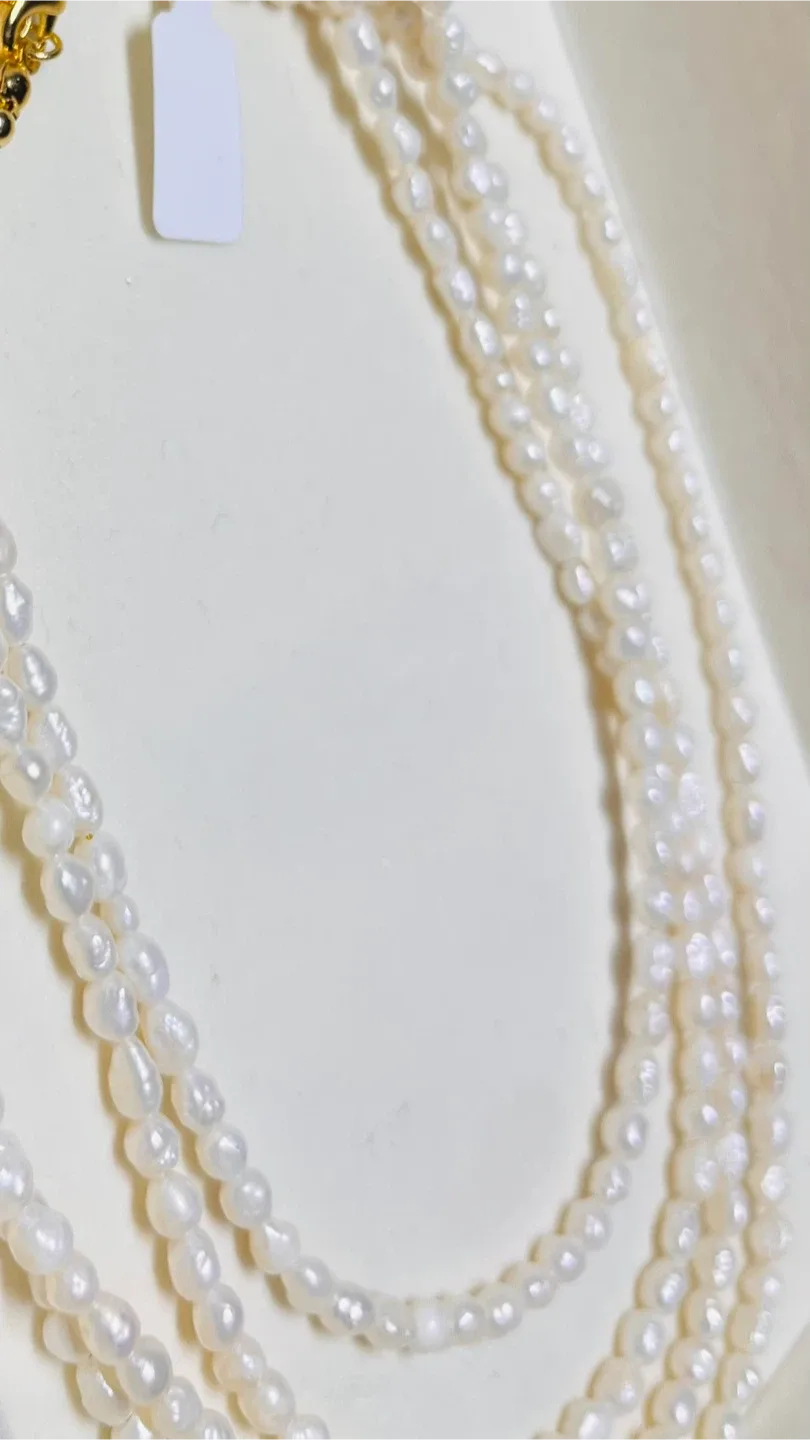 Pearl Beaded Necklace - freshwater image indicator(4)