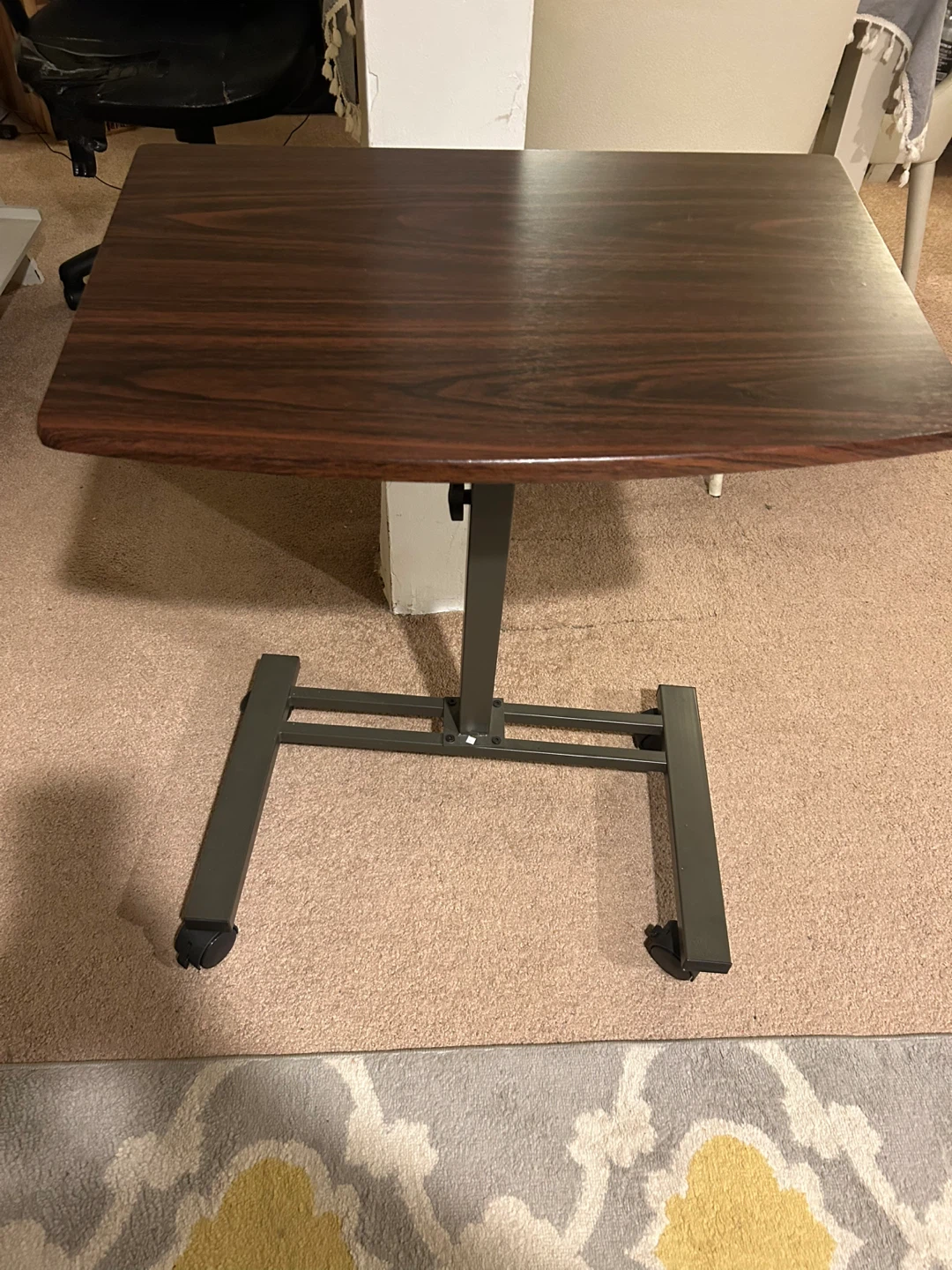 Adjustable Rolling Laptop Desk