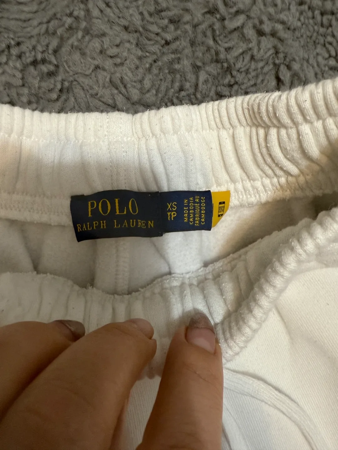 Ralph Lauren XS White Joggers image indicator(3)