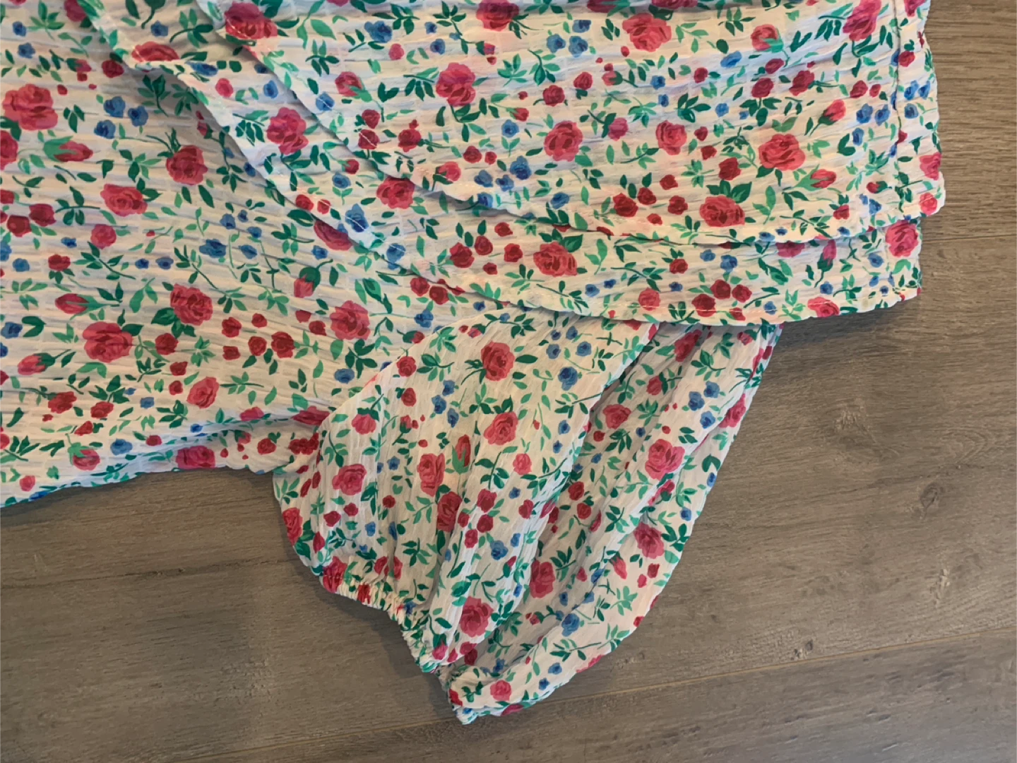 Zara Floral Print Blouse - Size L - photo 4