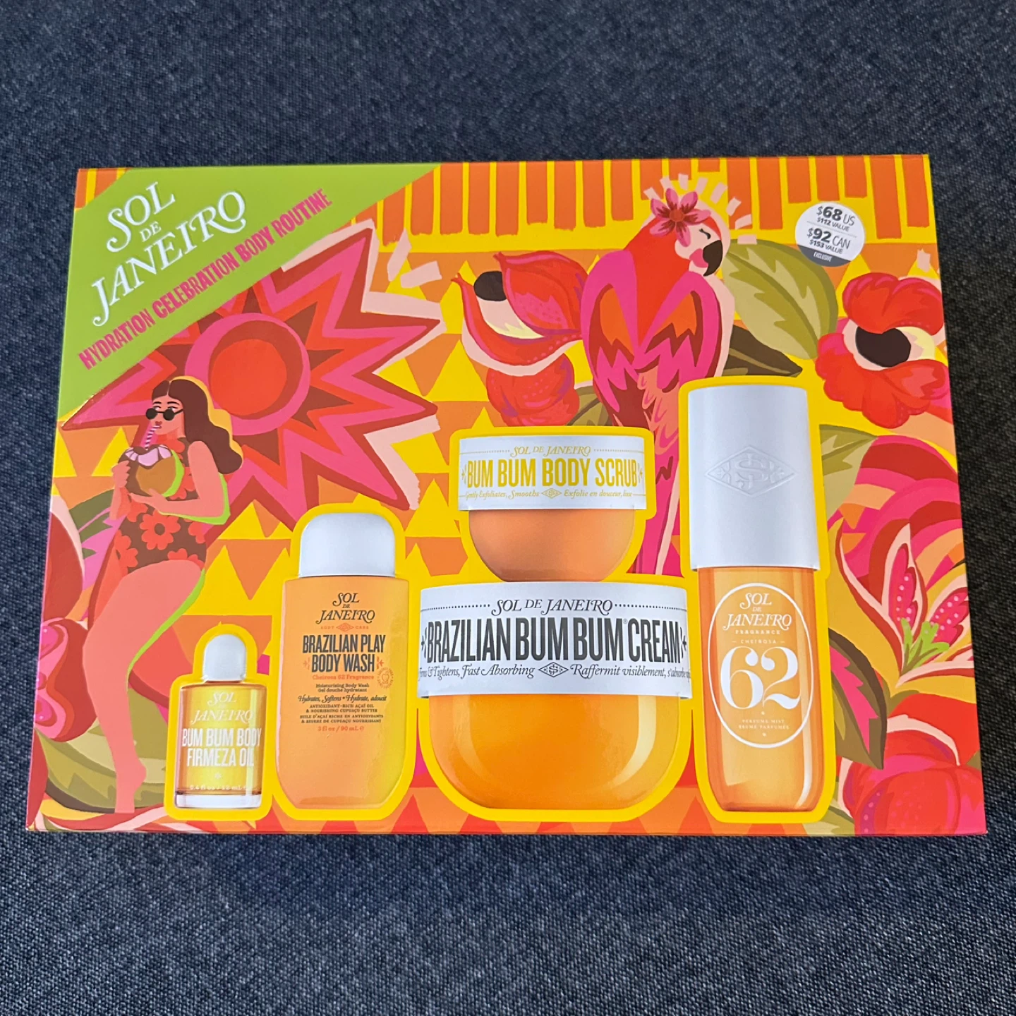 Sol de Janeiro Hydration Celebration Body Routine Set