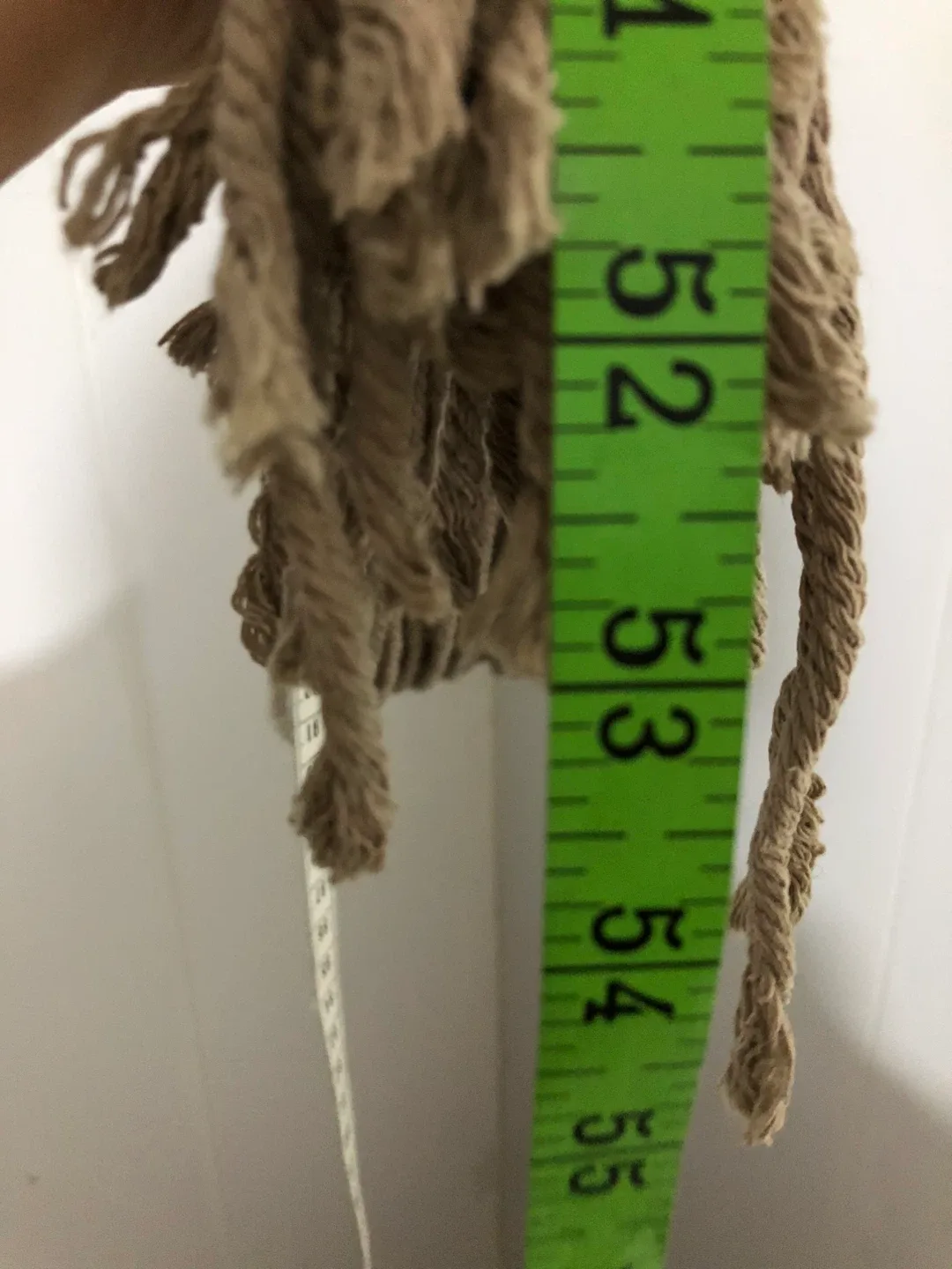 Grey Macrame Plant Hanger. NEW. image indicator(5)