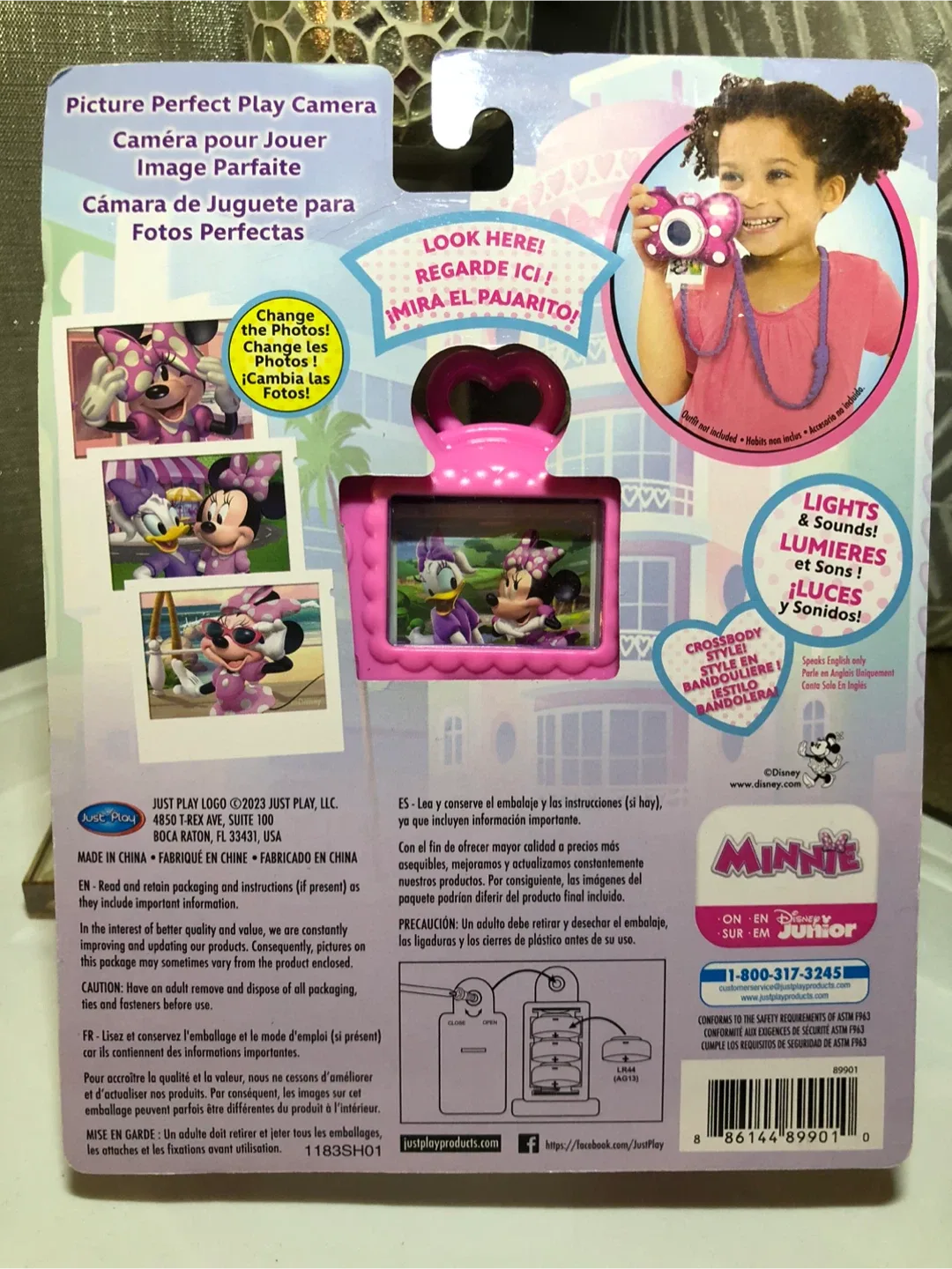 Disney Junior Minnie Mouse Picture Perfect Play Camera - New! image indicator(3)
