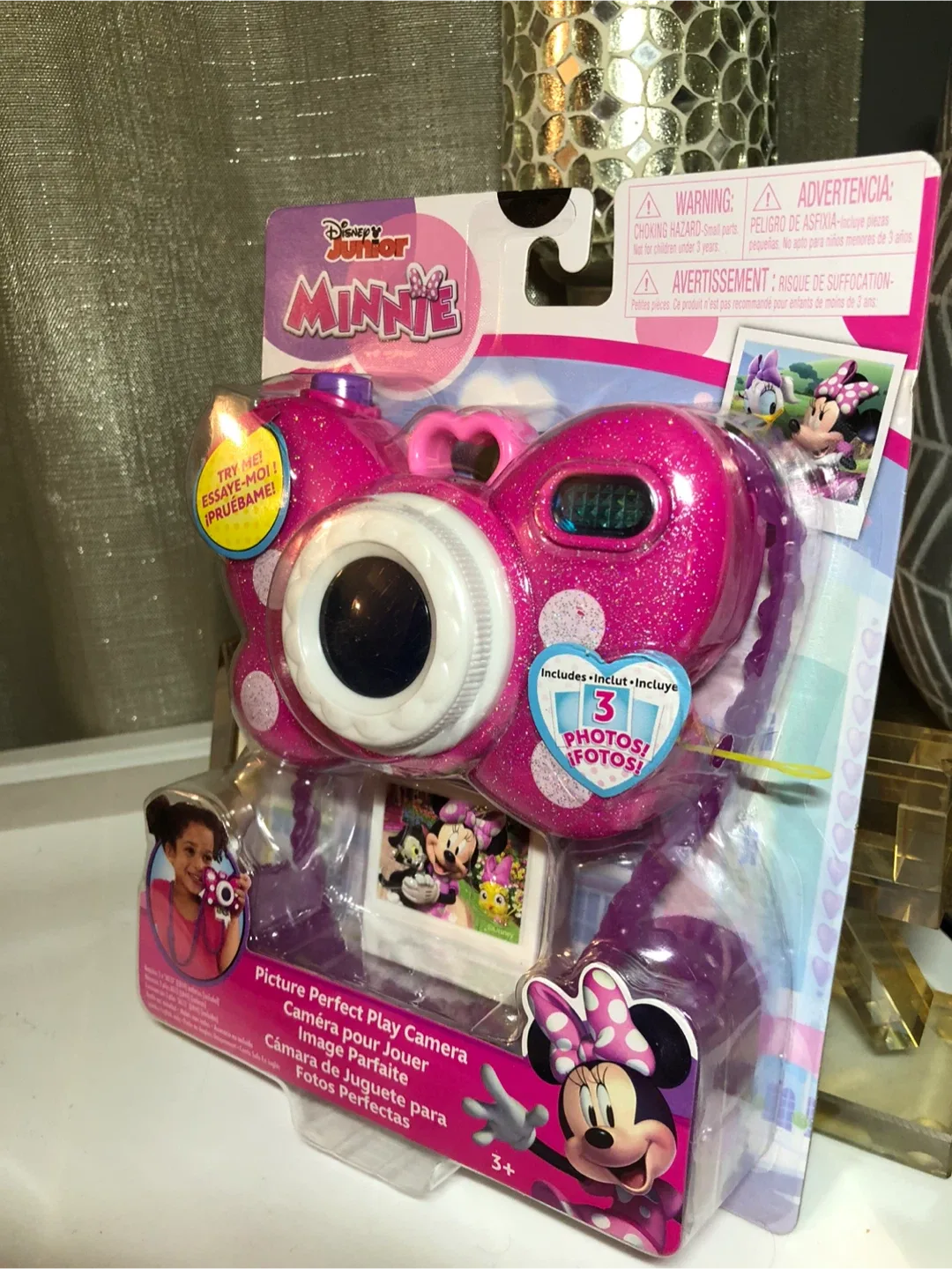 Disney Junior Minnie Mouse Picture Perfect Play Camera - New! image indicator(4)