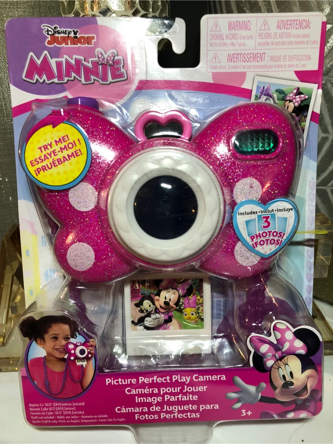 Disney Junior Minnie Mouse Picture Perfect Play Camera - New! image indicator(5)