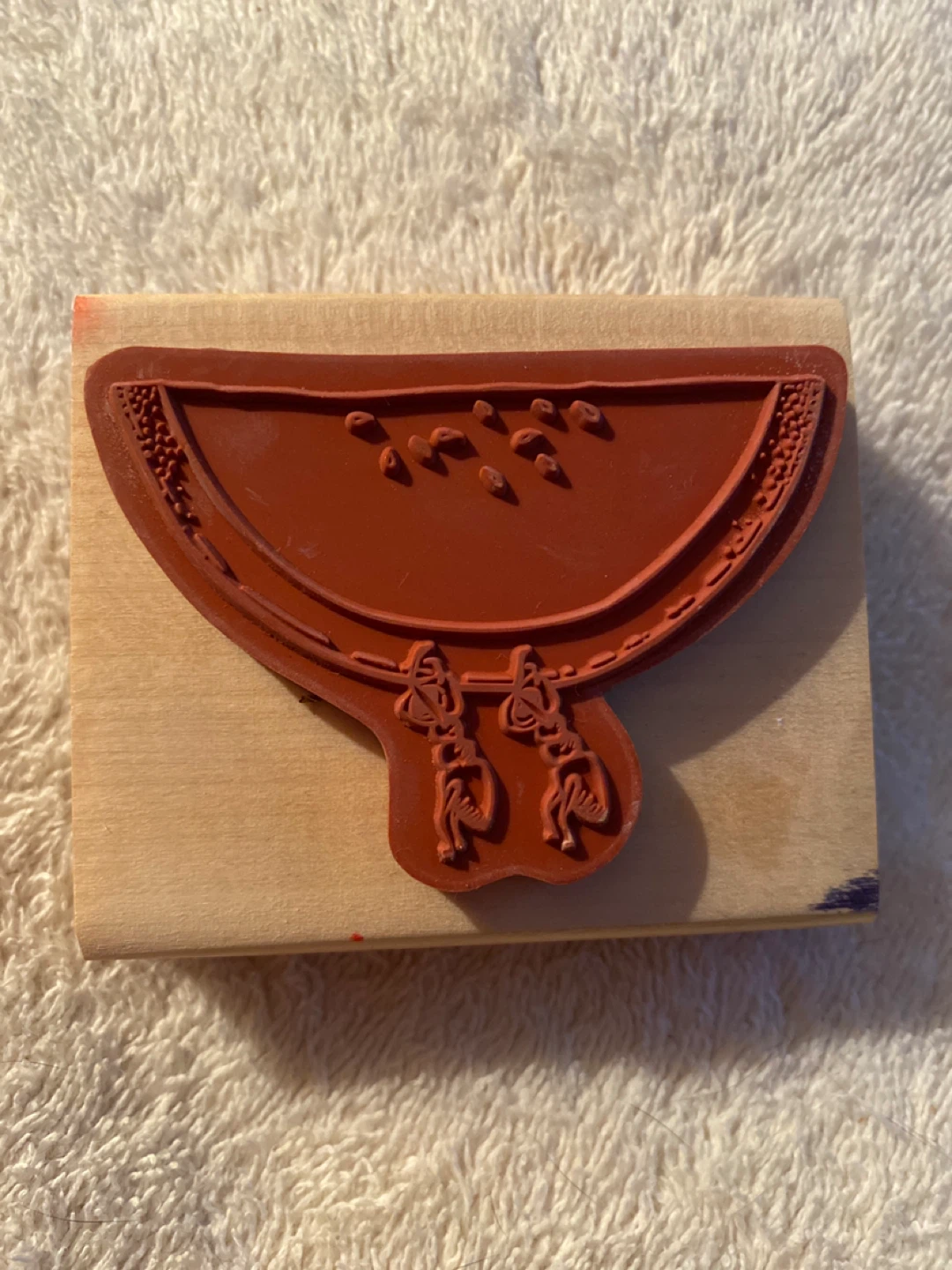 Watermelon Rubber Stamp - photo 2