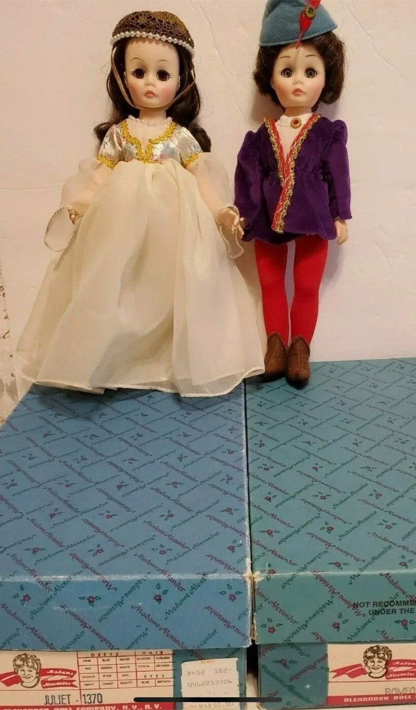 New Madame Alexander Romeo & Juliet Dolls image indicator(5)