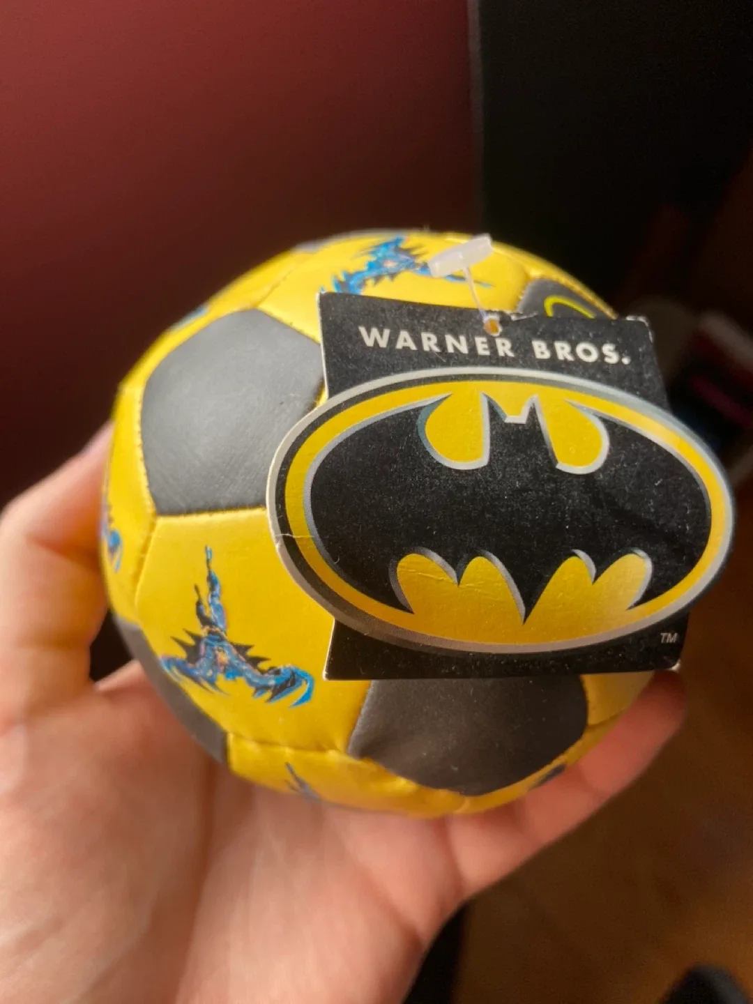 Warner Bros. Batman Soccer Ball vintage retro image indicator(2)