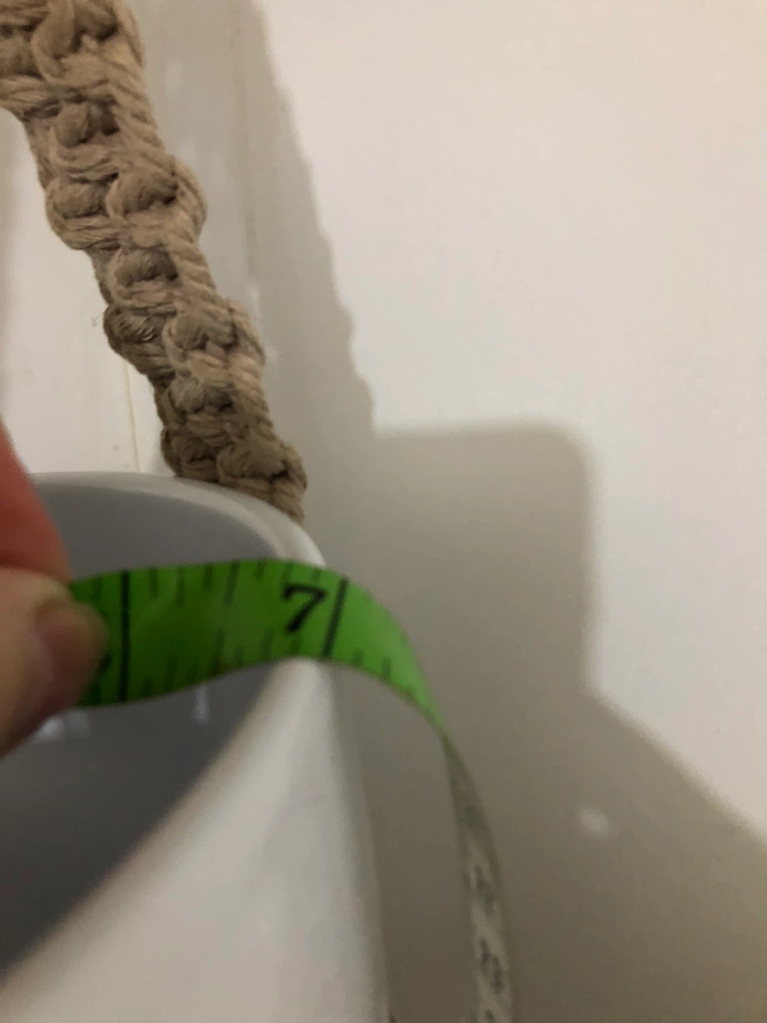 Dark Brown Macrame Plant Hanger. NEW. - photo 4