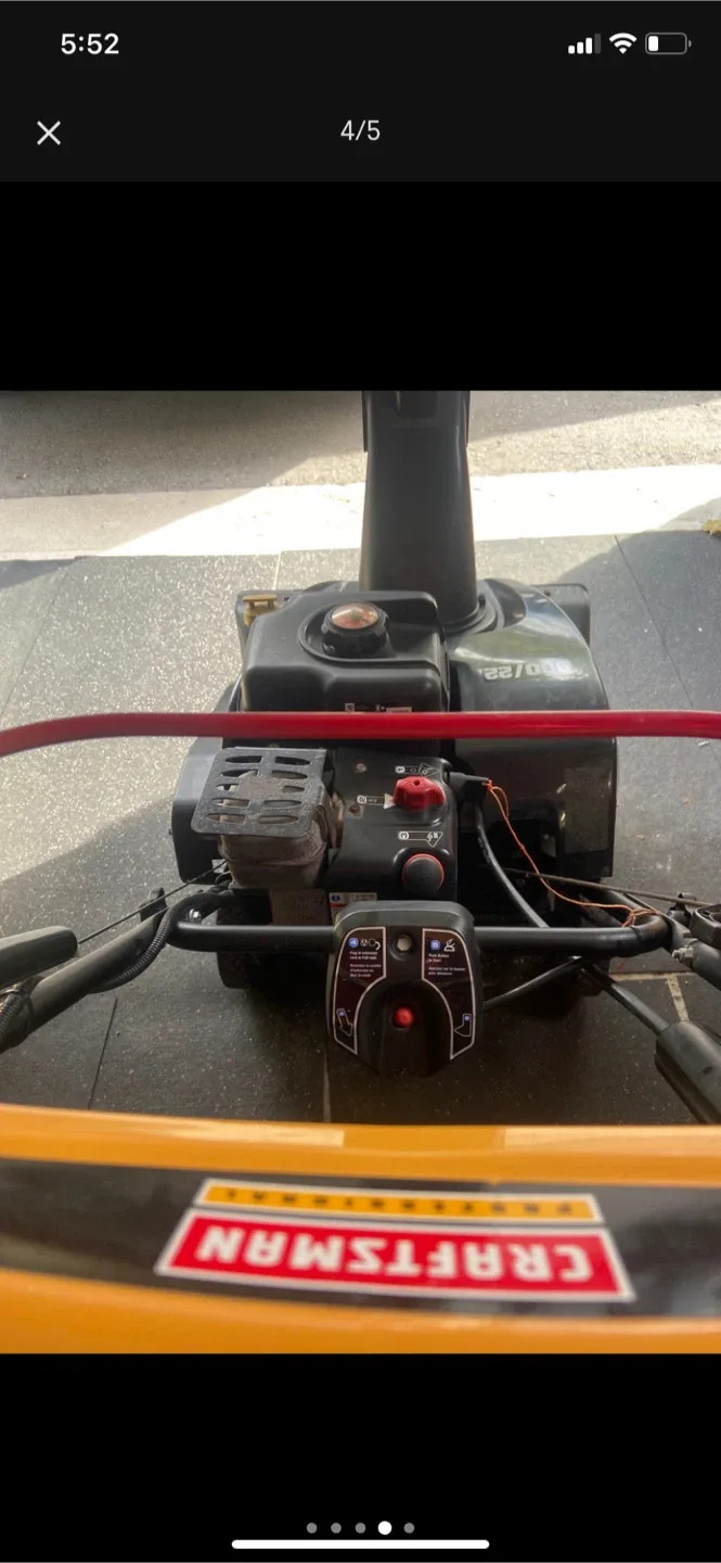 Craftsman 900/22 Snowblower image indicator(6)