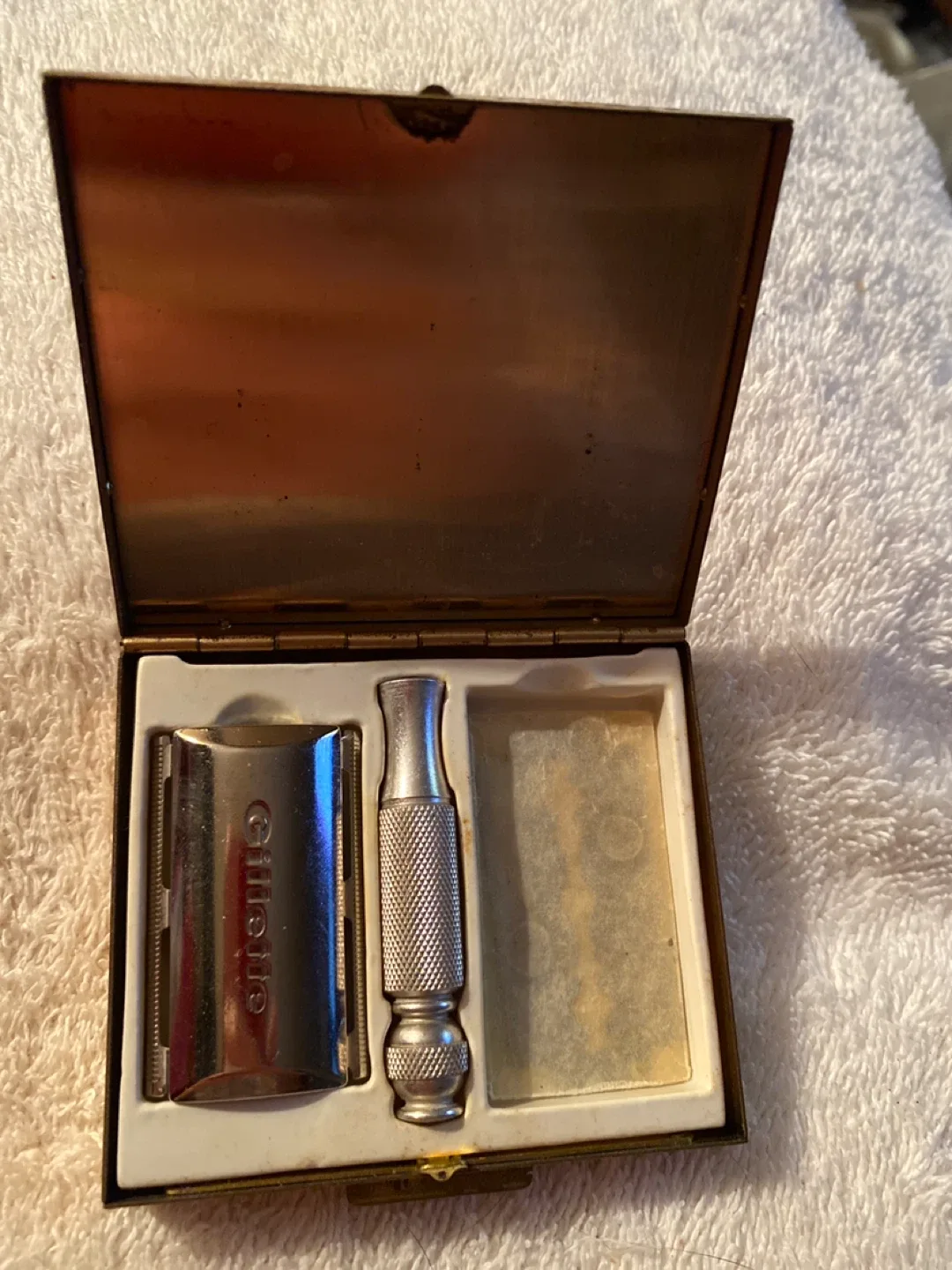 Vintage Gillette Shaving Set in Box