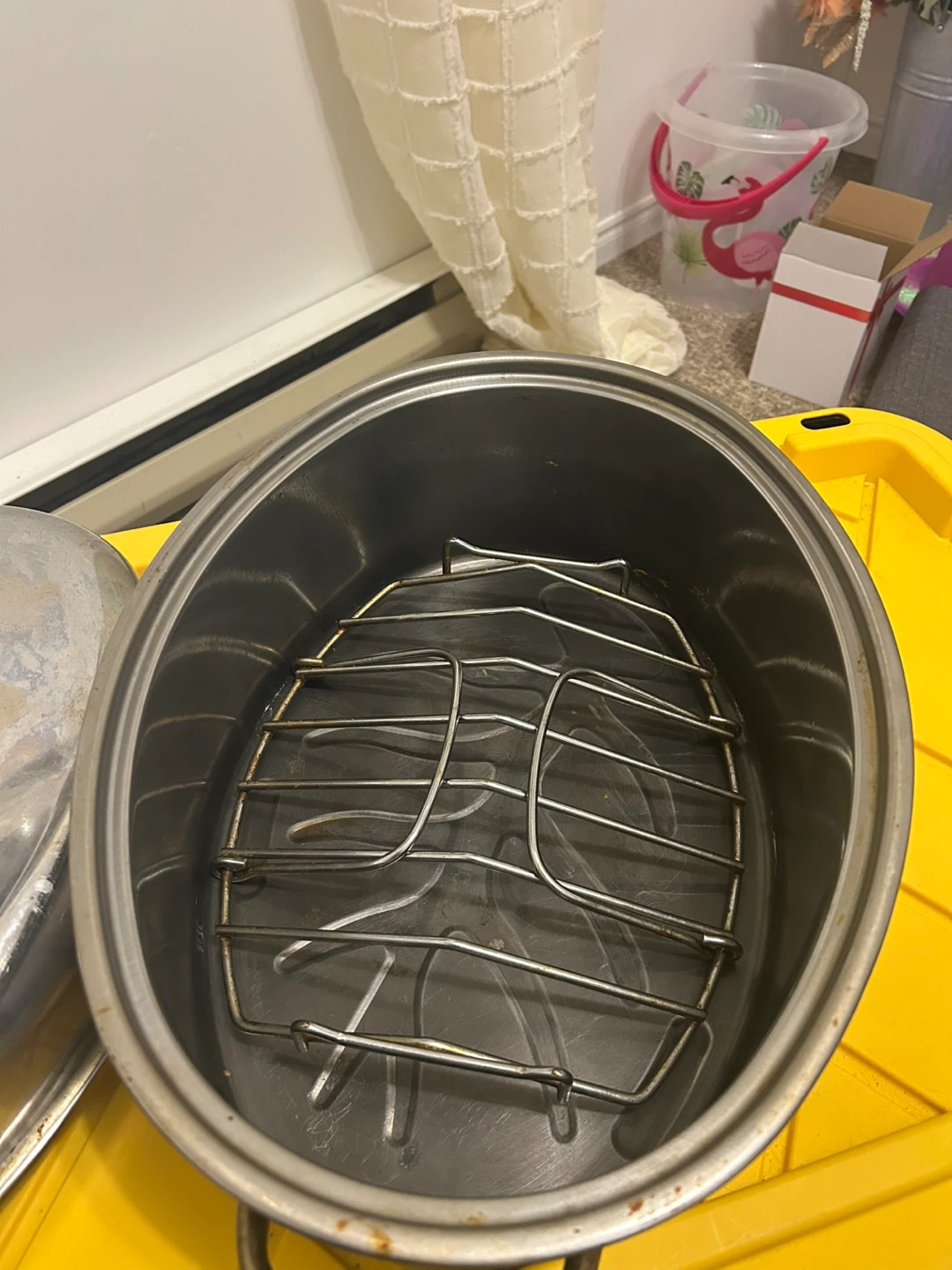 Oval Roaster Pan with Rack - photo 2