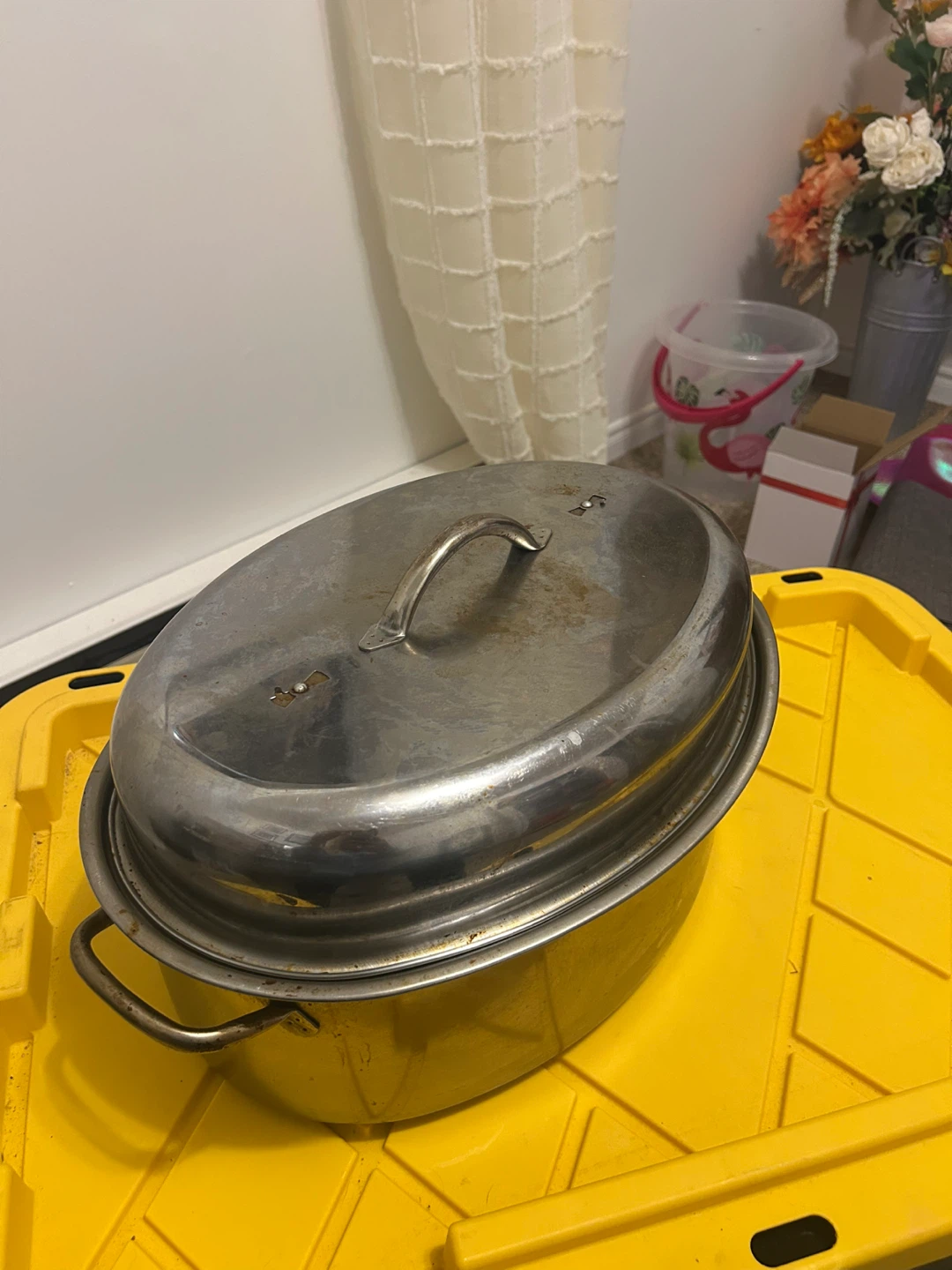 Oval Roaster Pan with Rack