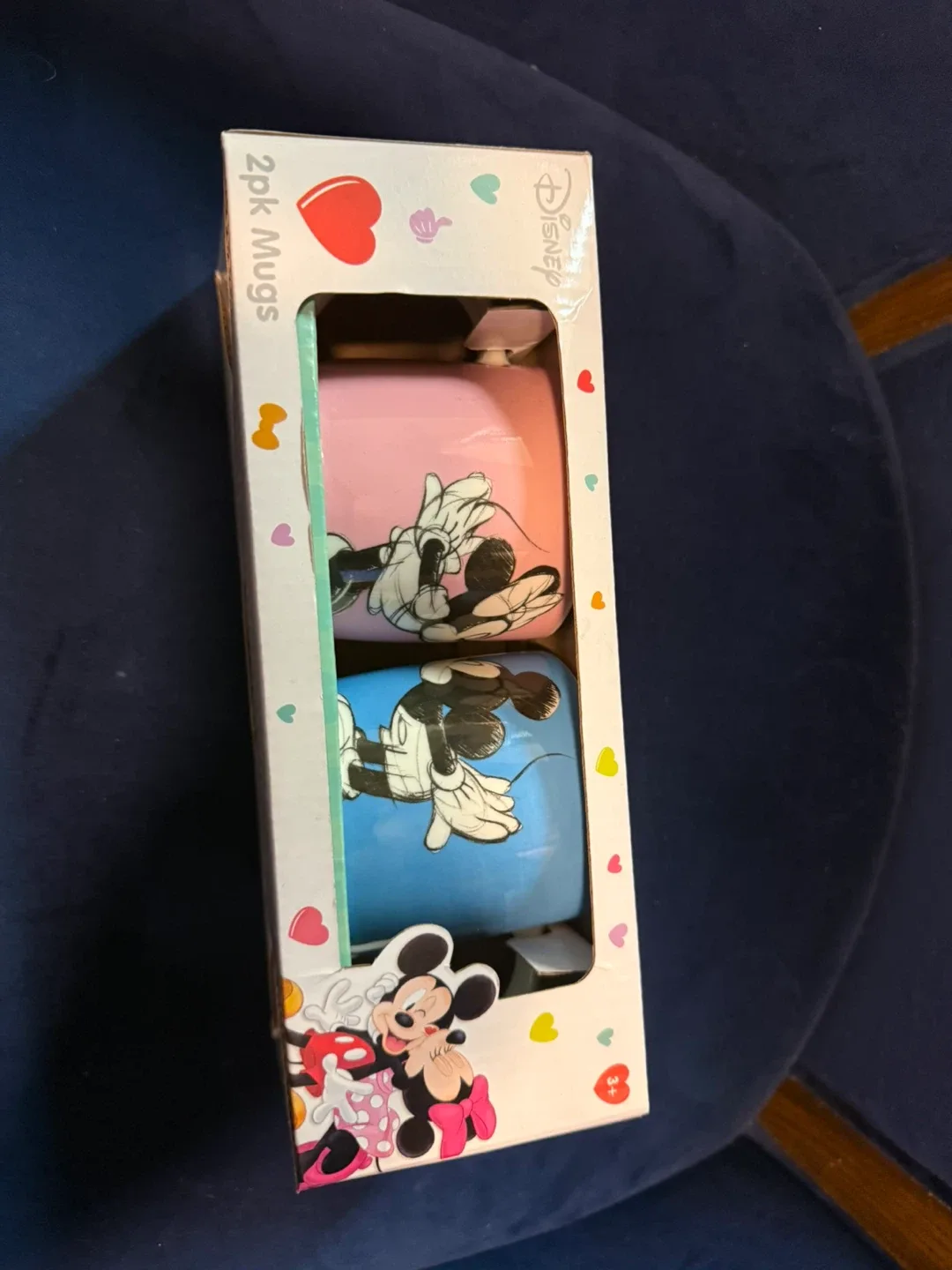 New Disney Mickey & Minnie 2pk Mugs image indicator(2)