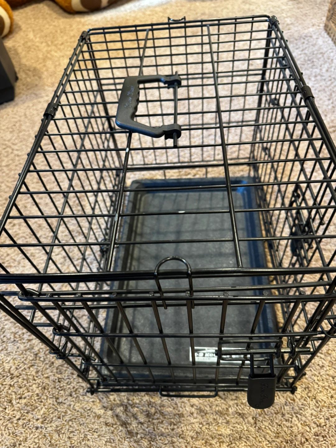 New, folding metal dog crate K-9 Keeper model 19” x 13” x 16” - photo 5