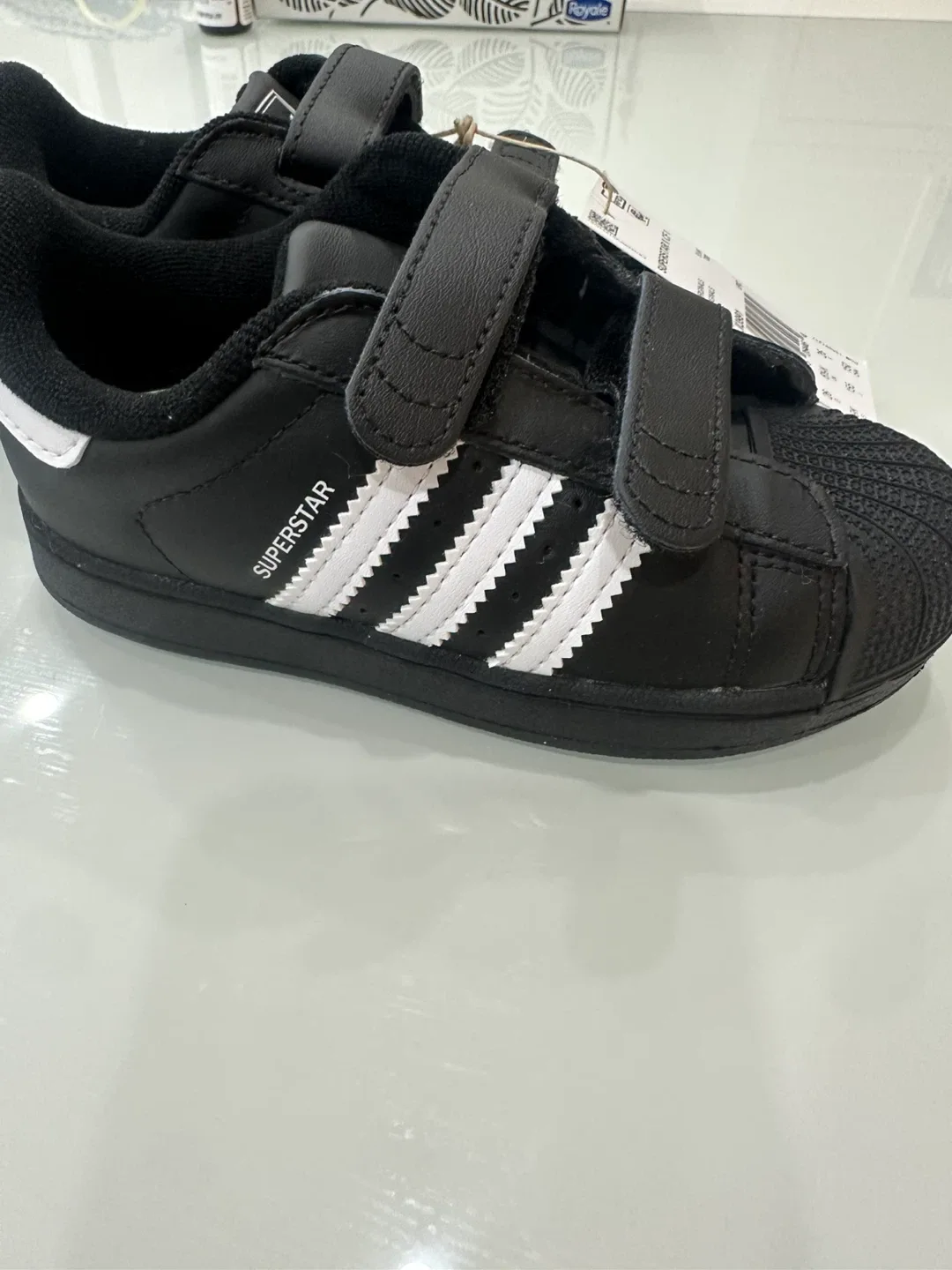 Adidas Superstar II CF I - Kids Black Shoes - Size 9K image indicator(5)
