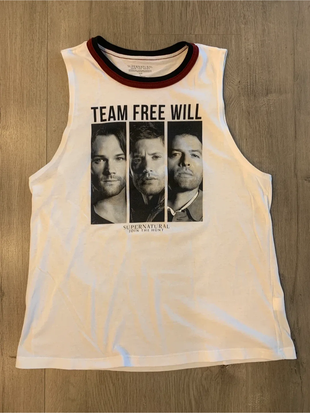 Supernatural Team Free Will Tank Top - Size L