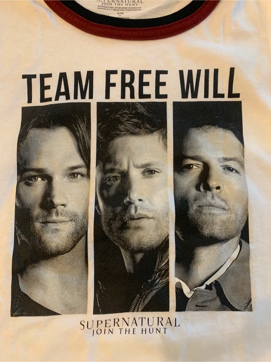 Supernatural Team Free Will Tank Top - Size L image indicator(2)