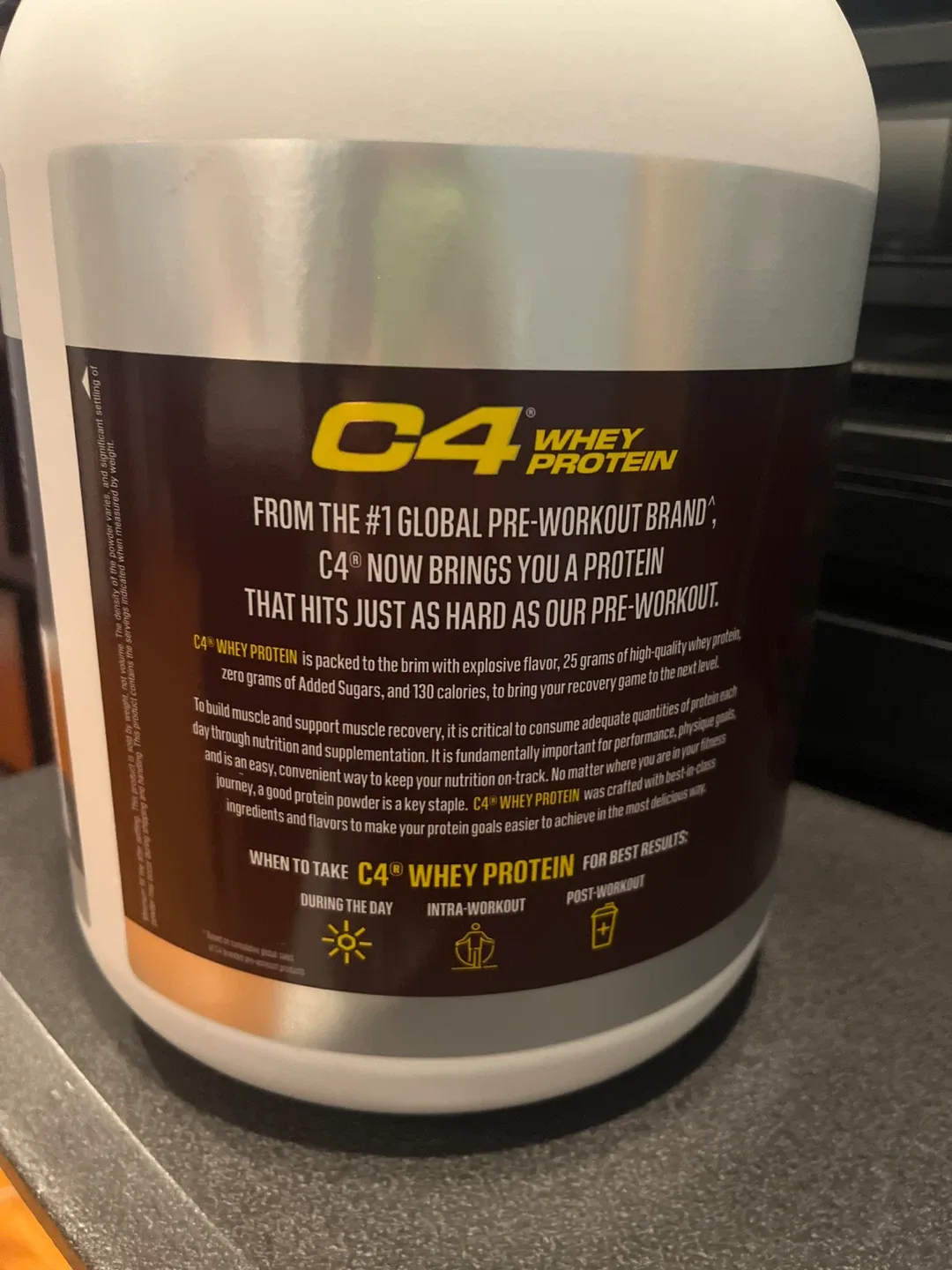 C4 Whey Protein - Hershey's Milk Chocolate Flavor image indicator(3)