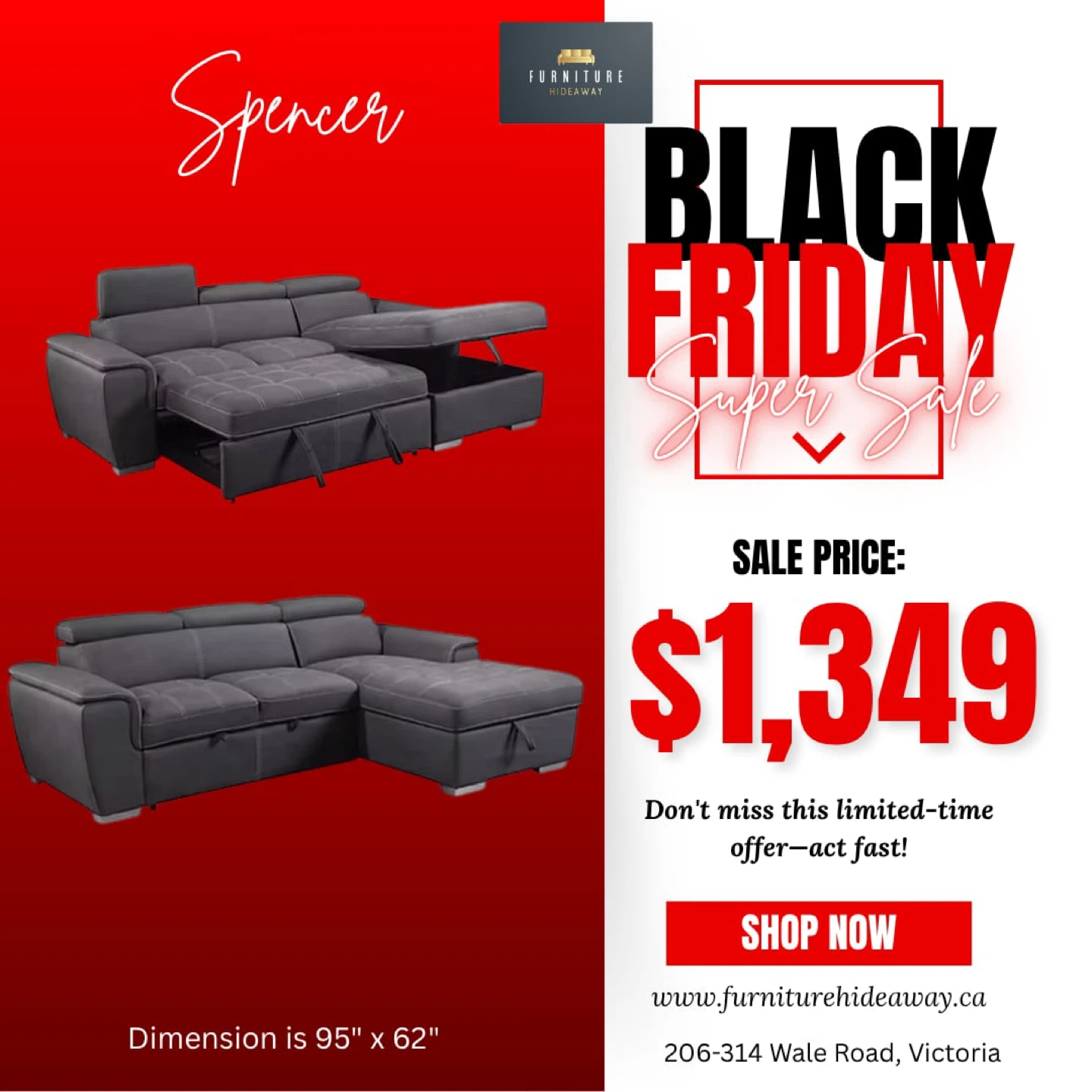 🚨BLACK FRIDAY ALERT! BIGGEST FURNITURE DEALS NOW!🚨 - photo 3