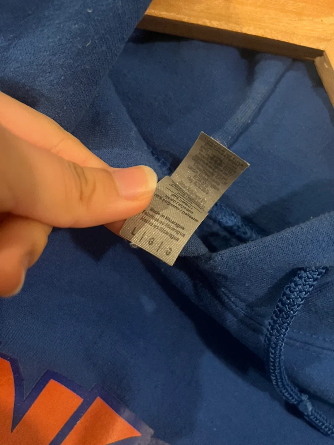 Blue Senior Story 2023 Hoodie - Size L image indicator(4)