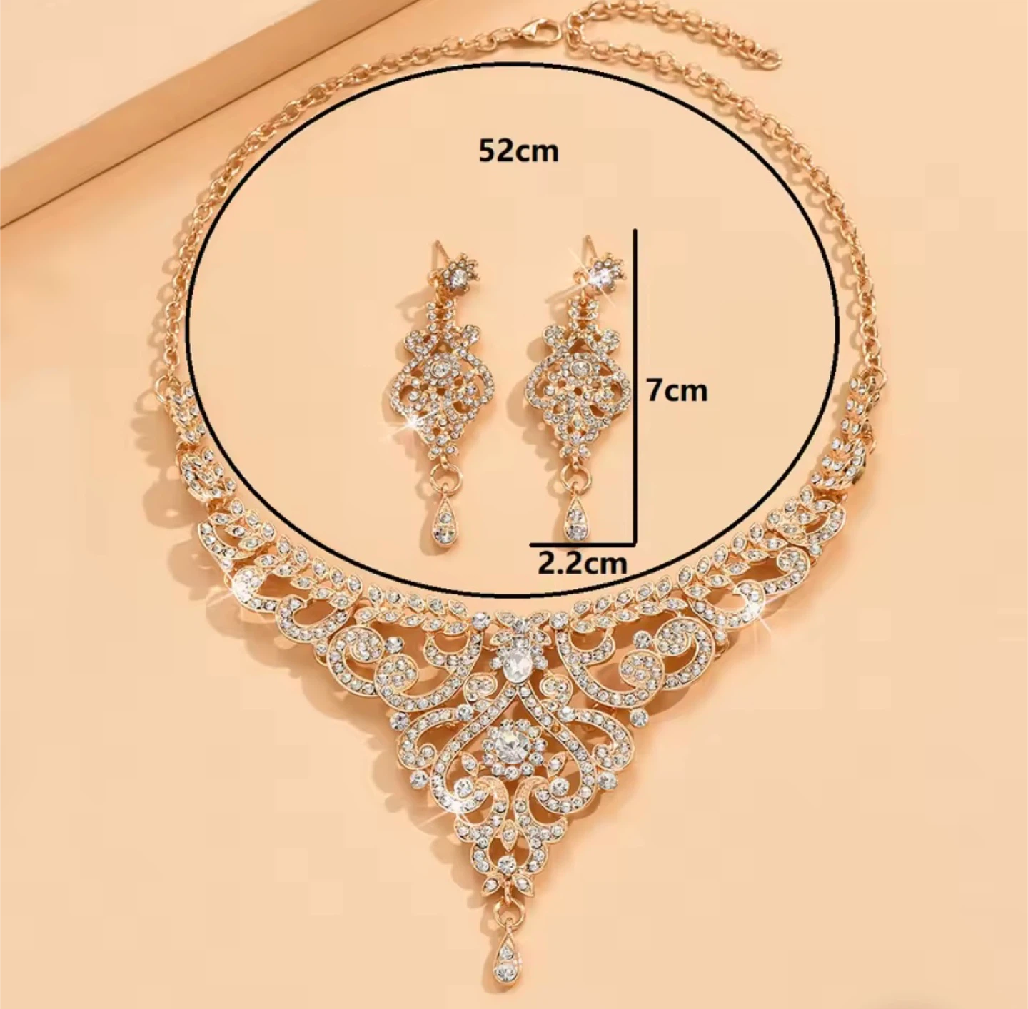 Light Luxury Set Series Necklace & Earring Set - photo 4