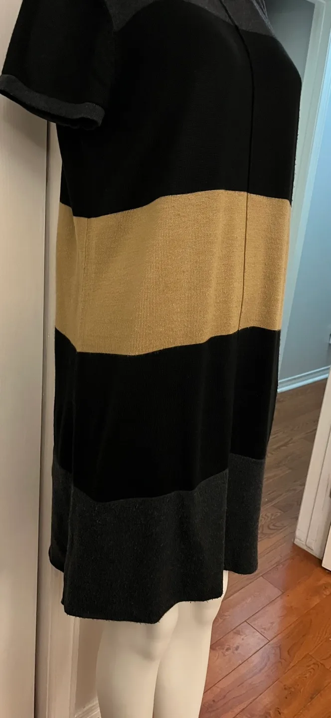 Calvin Klein Striped Sweater Dress image indicator(5)