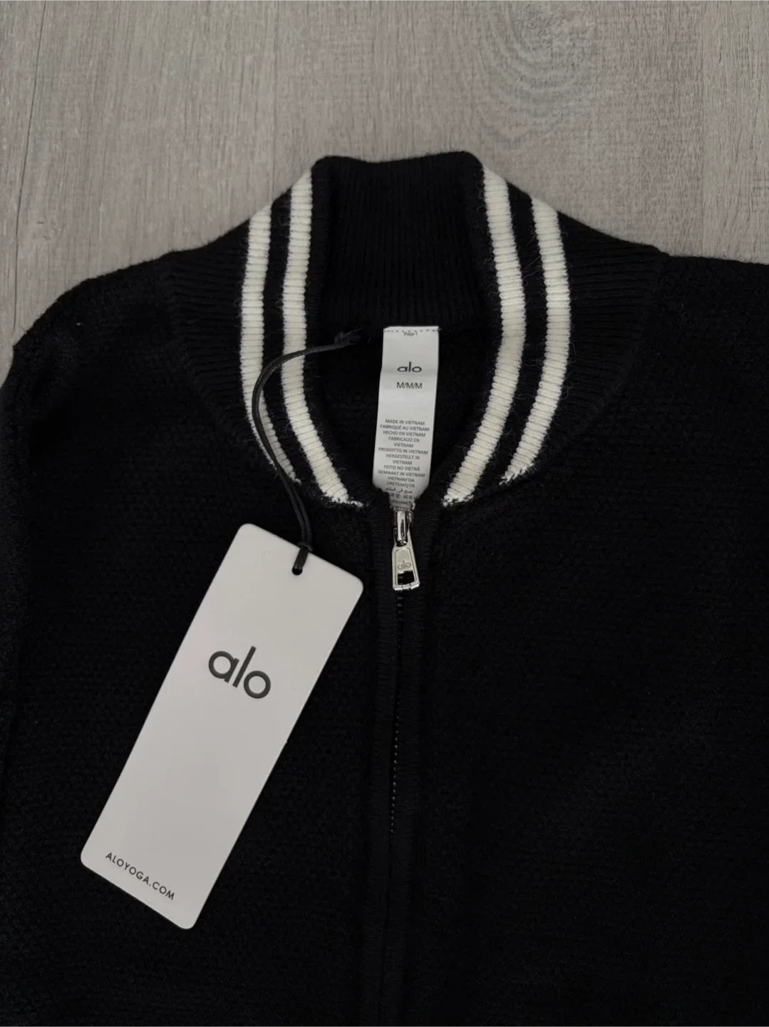 ALO Tennis Club Sweater Knit Full Zip Jacket & Skirt Set image indicator(2)