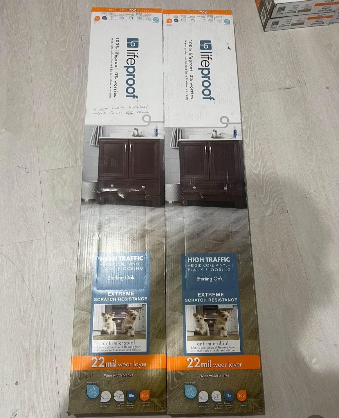 Lifeproof Sterling Oak Vinyl Plank Flooring (20.1 sqft/case) image indicator(2)