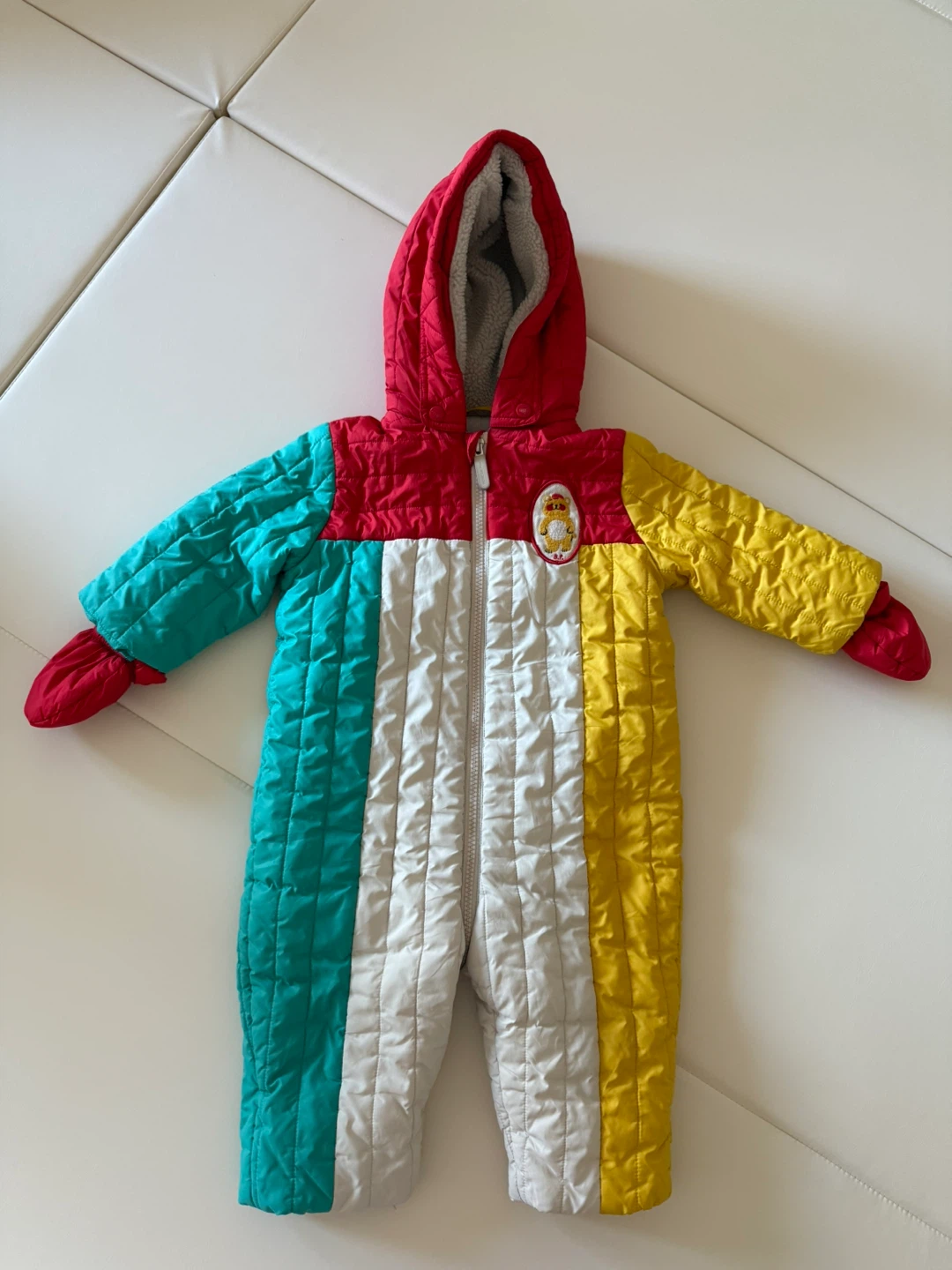 Colourful Kids Snowsuit