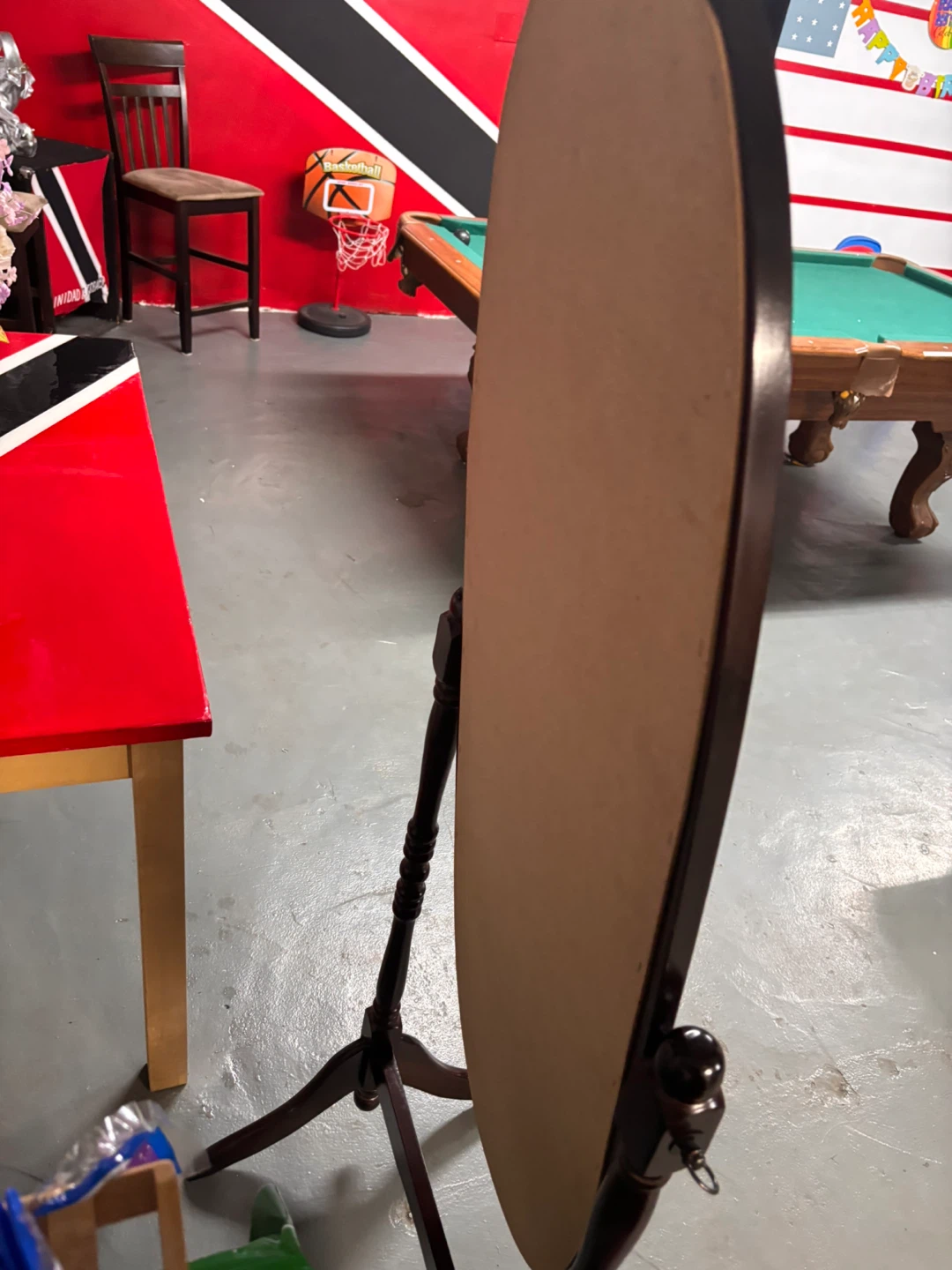 Cappuccino/Espresso Cheval Mirror - photo 5