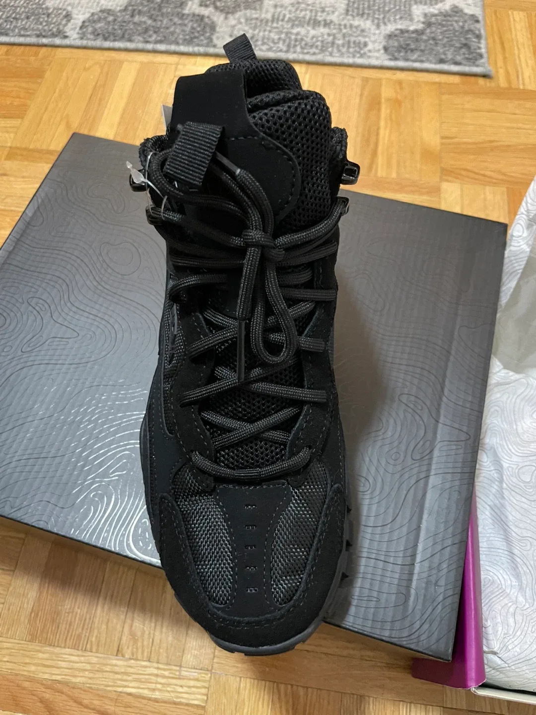 Fila Explore Black Hiking Boots - Brand New! image indicator(2)