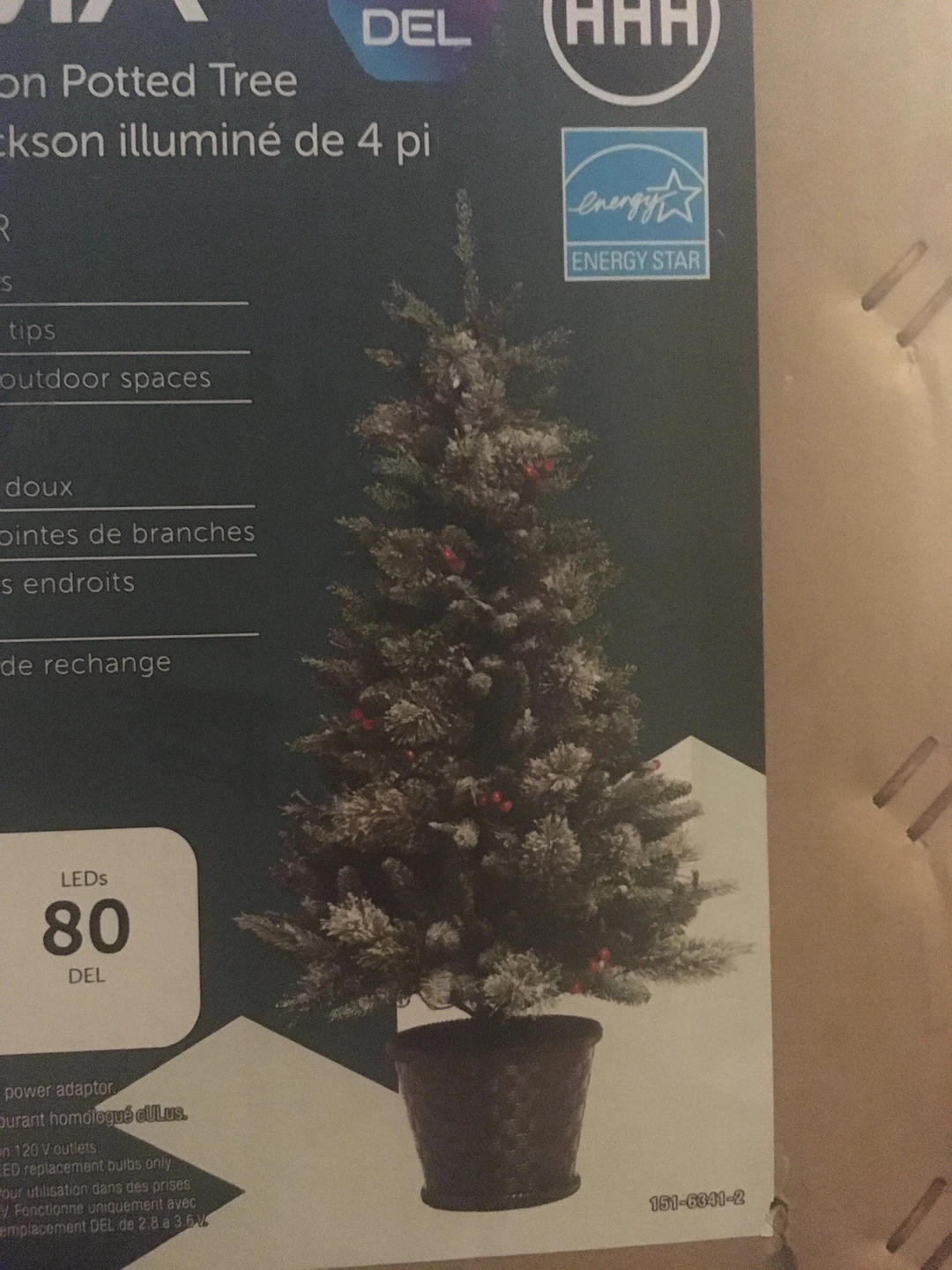 VITA DEL 4ft Potted Christmas Tree
