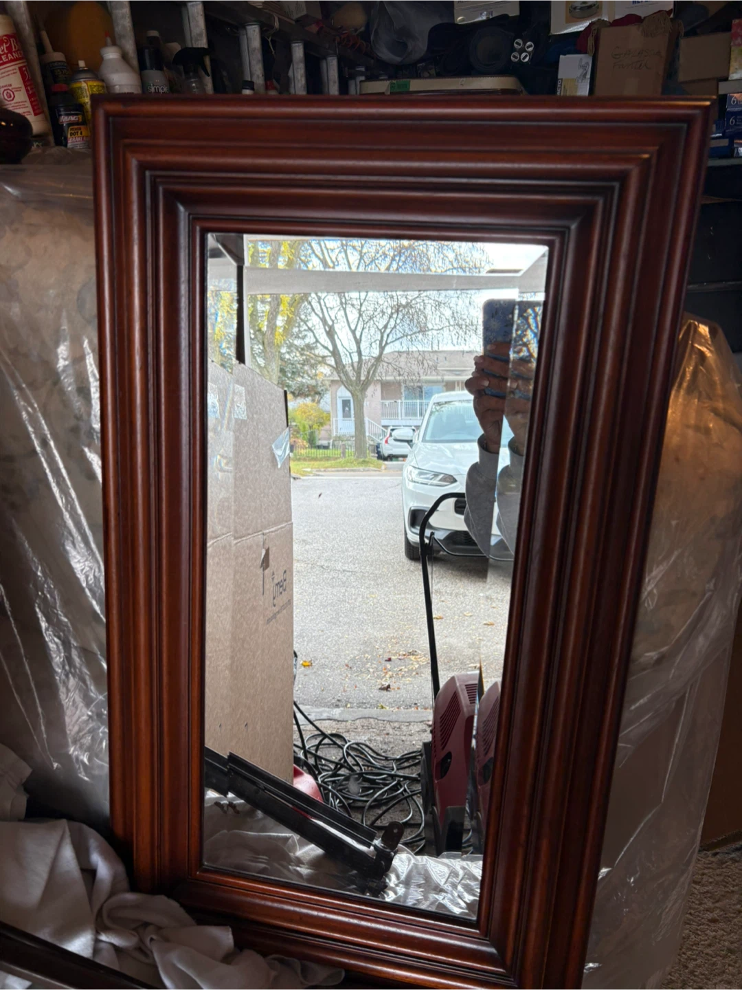 Wood Framed Mirror