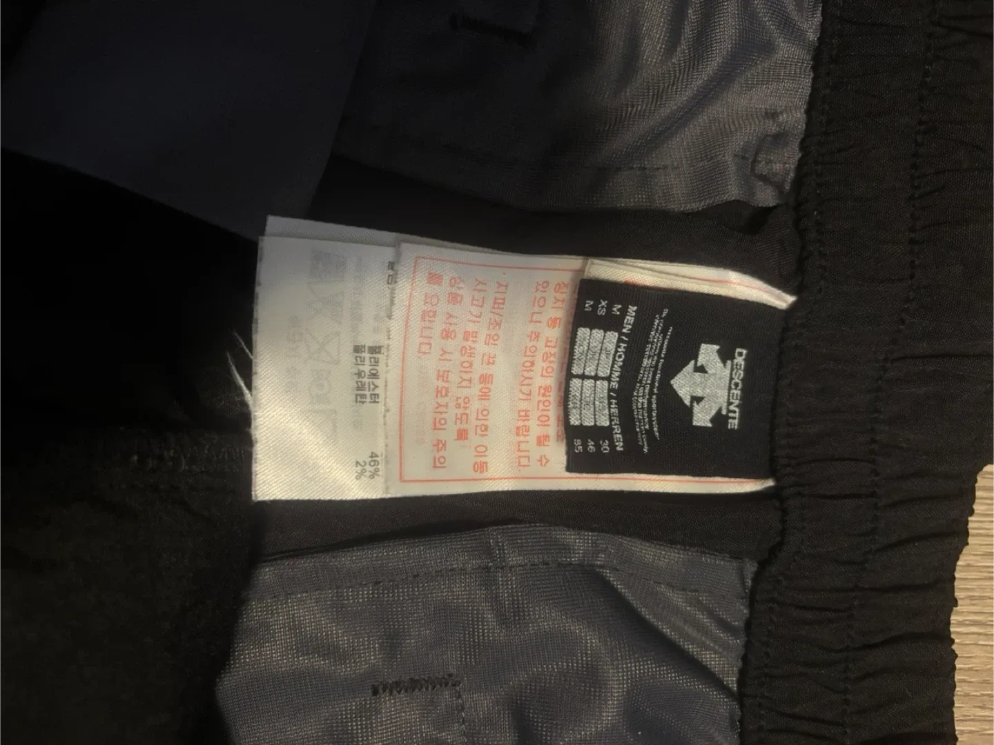 Descente Black Cargo Pants, Size 85 image indicator(4)