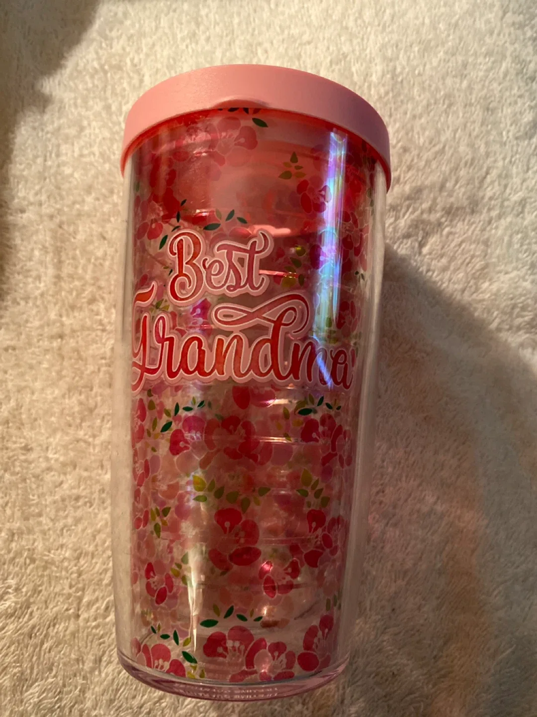 Best Grandma Floral Tumbler