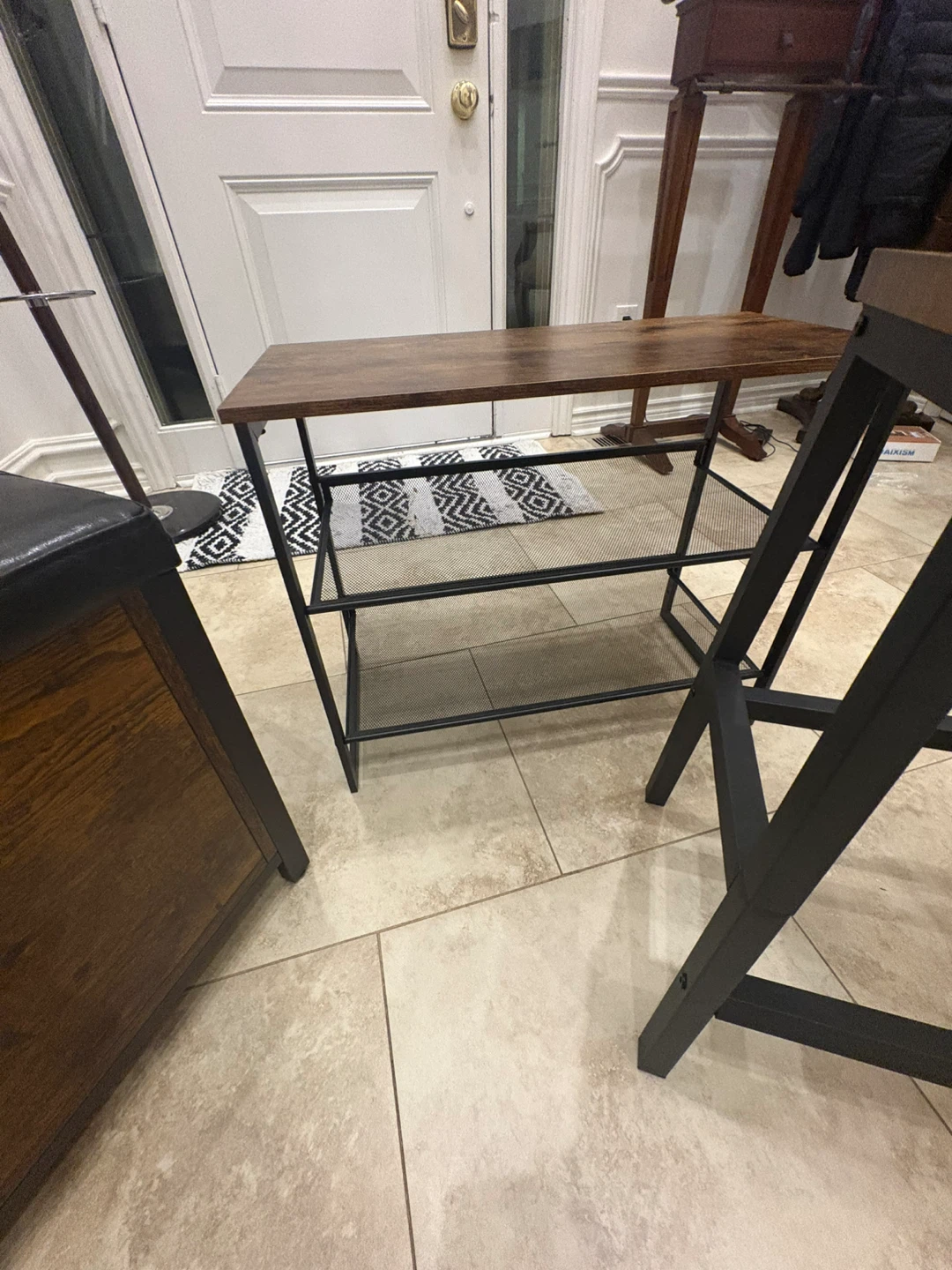 Storage Ottoman and Bar Stools and bench - photo 3
