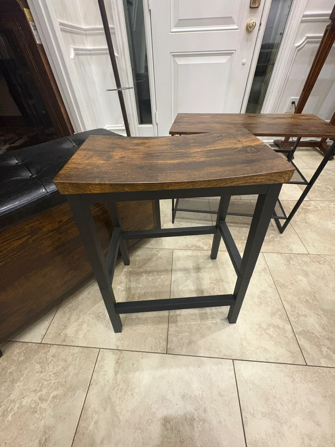 Storage Ottoman and Bar Stools and bench - photo 4
