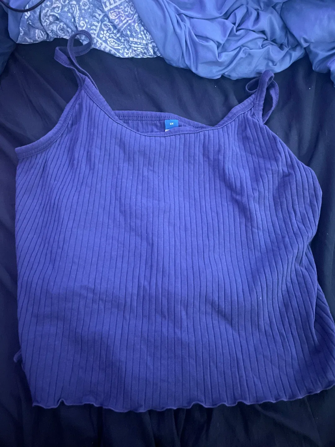 Old Navy Blue Tank Top - Size 2X