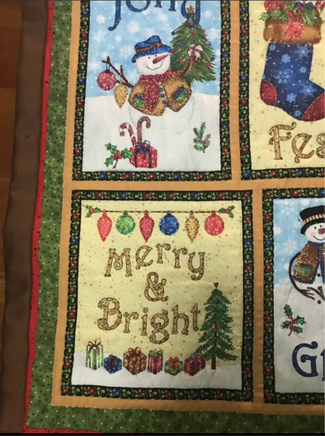 Christmas Wall Hanging Tis the season to Be - photo 2